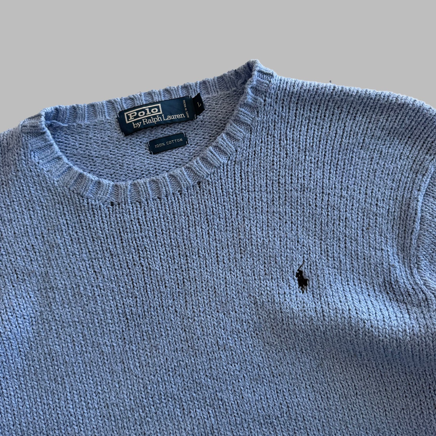 90s Polo Ralph Lauren Heavy Knit - L