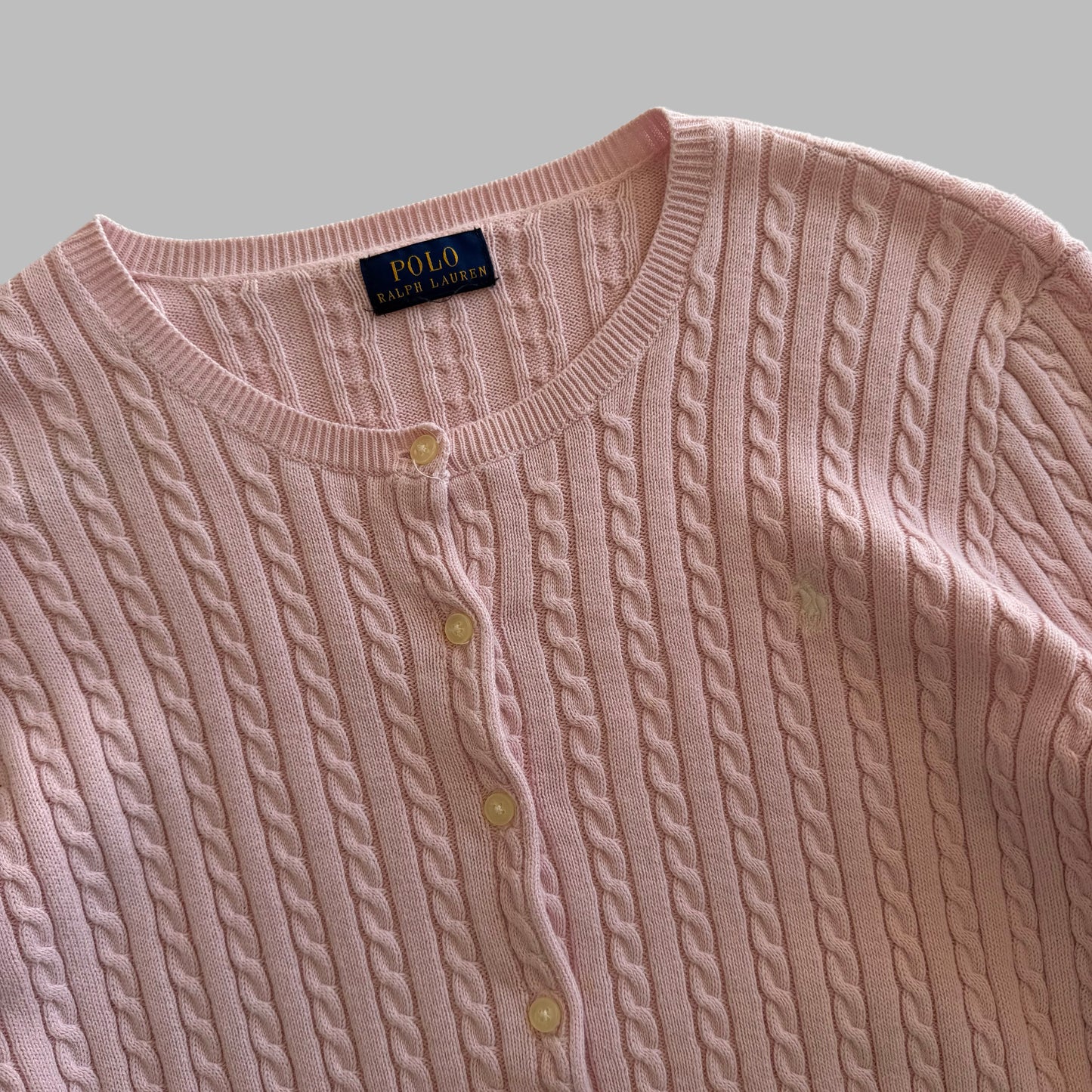 Polo Ralph Lauren Cable Knit Cardigan - S