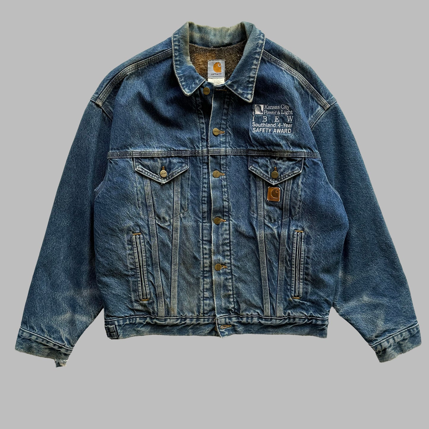Carhartt Denim Chore Jacket - Large
