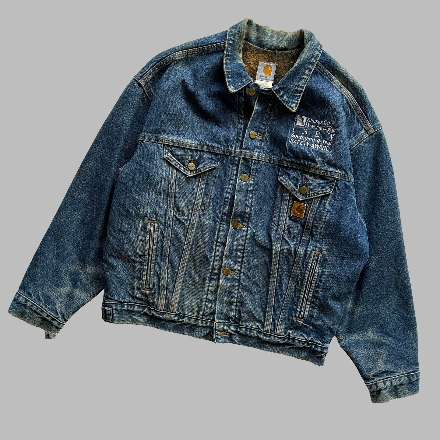 Carhartt Denim Chore Jacket - Large