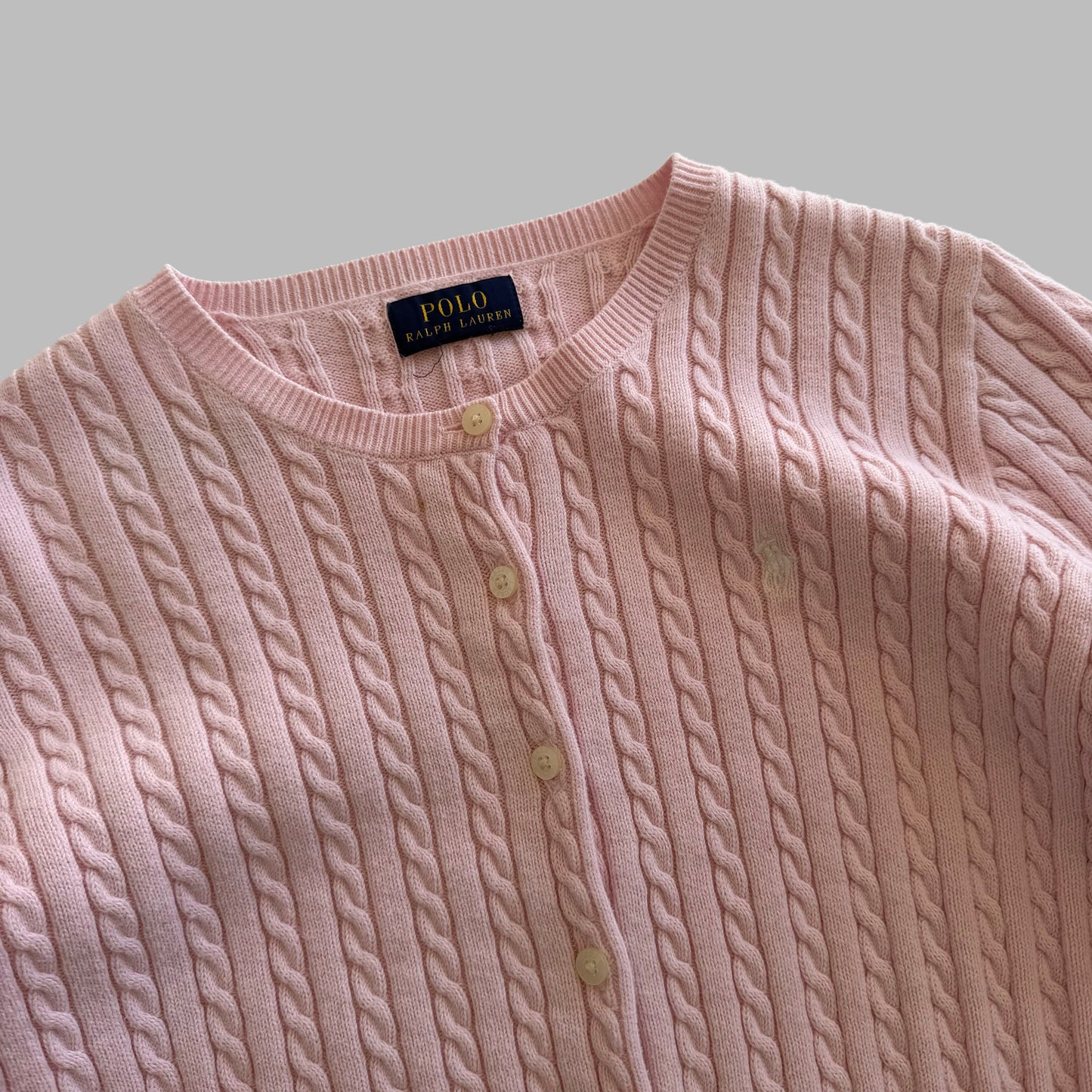 Polo Ralph Lauren Cable Knit Cardigan - S