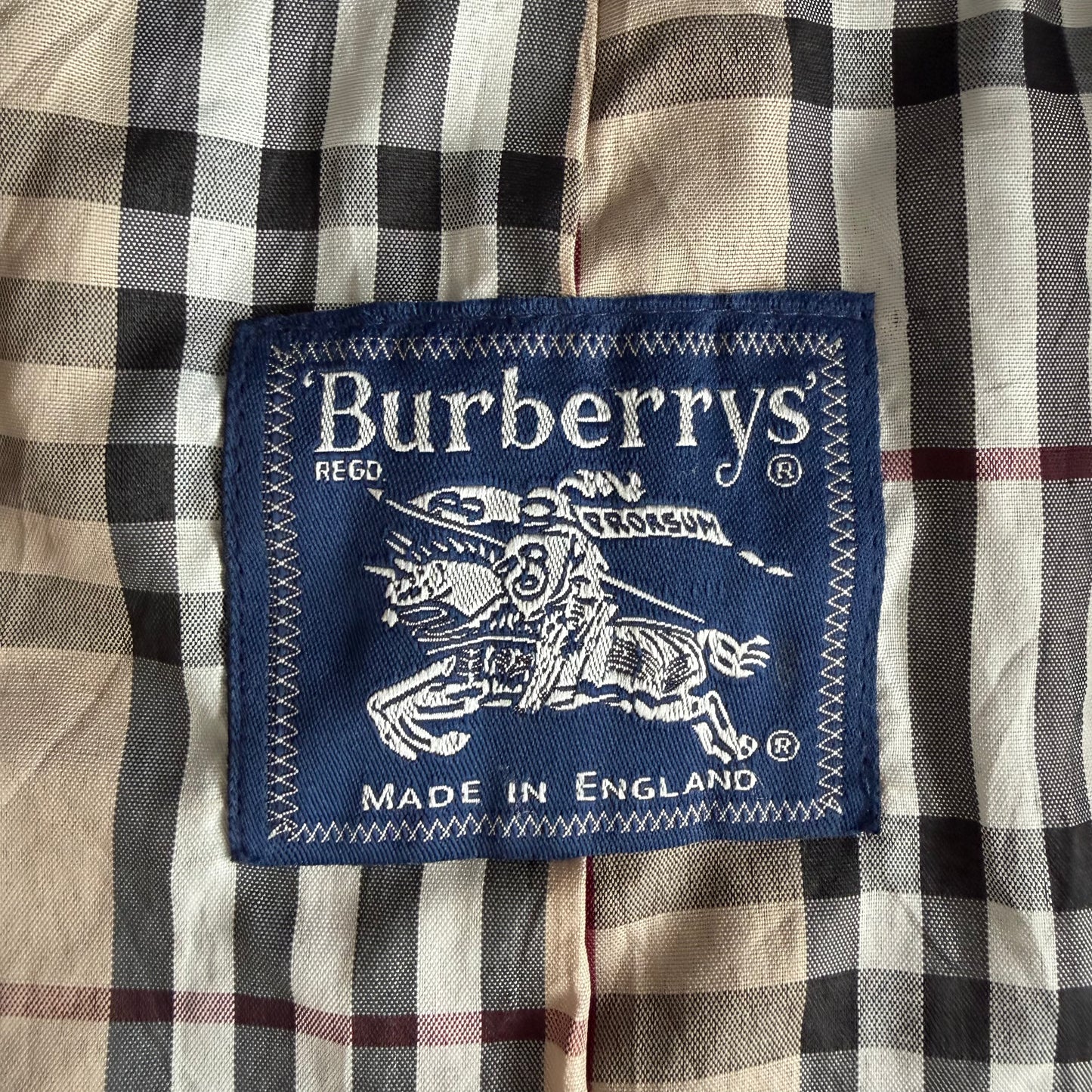 90s Burberry Trench Coat - M