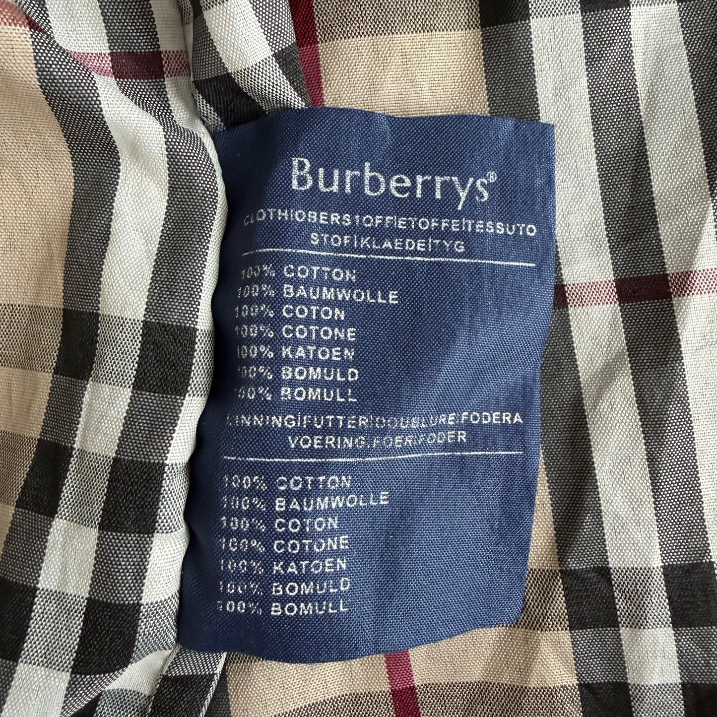 90s Burberry Trench Coat - M