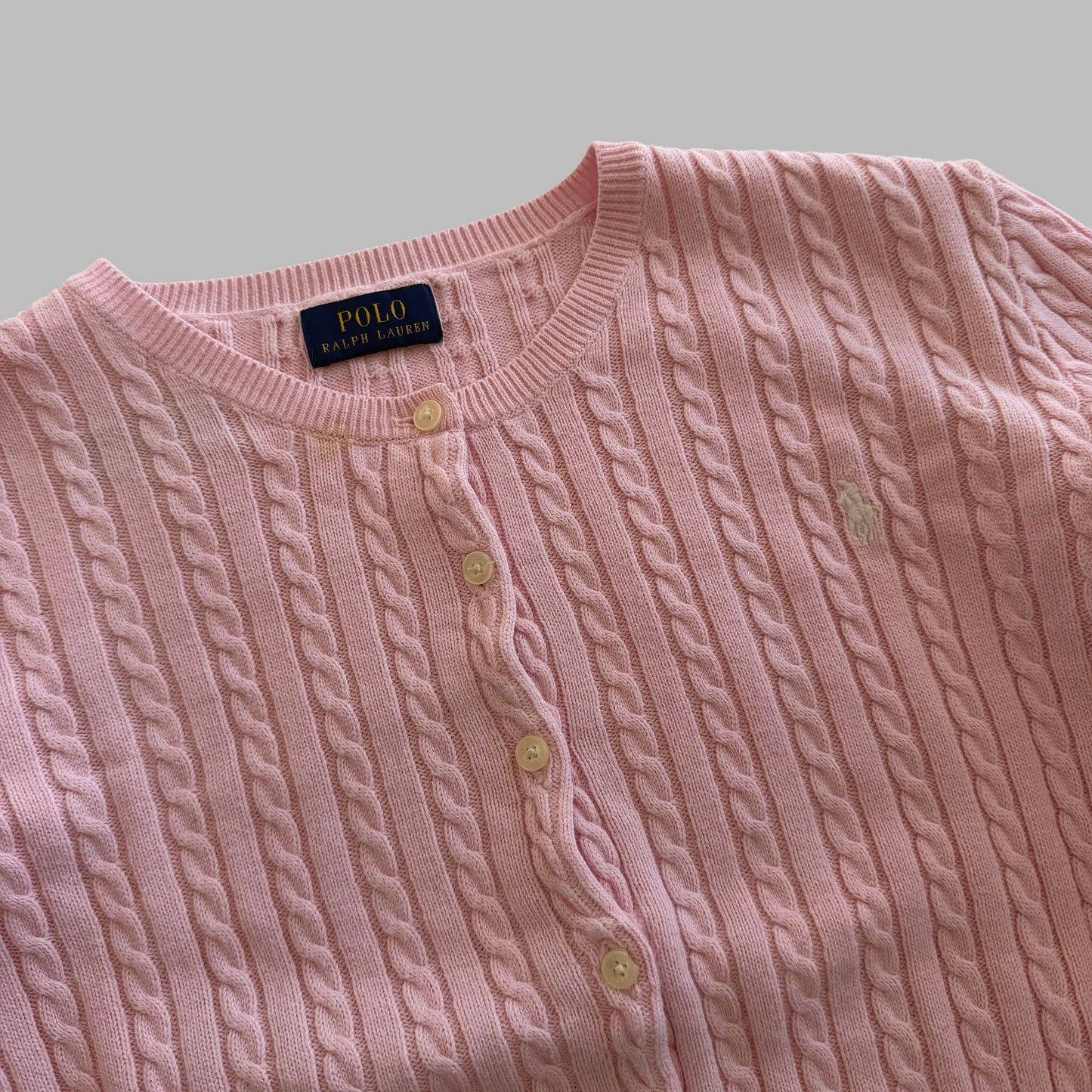 Polo Ralph lauren Cable Knit Cardigan - M