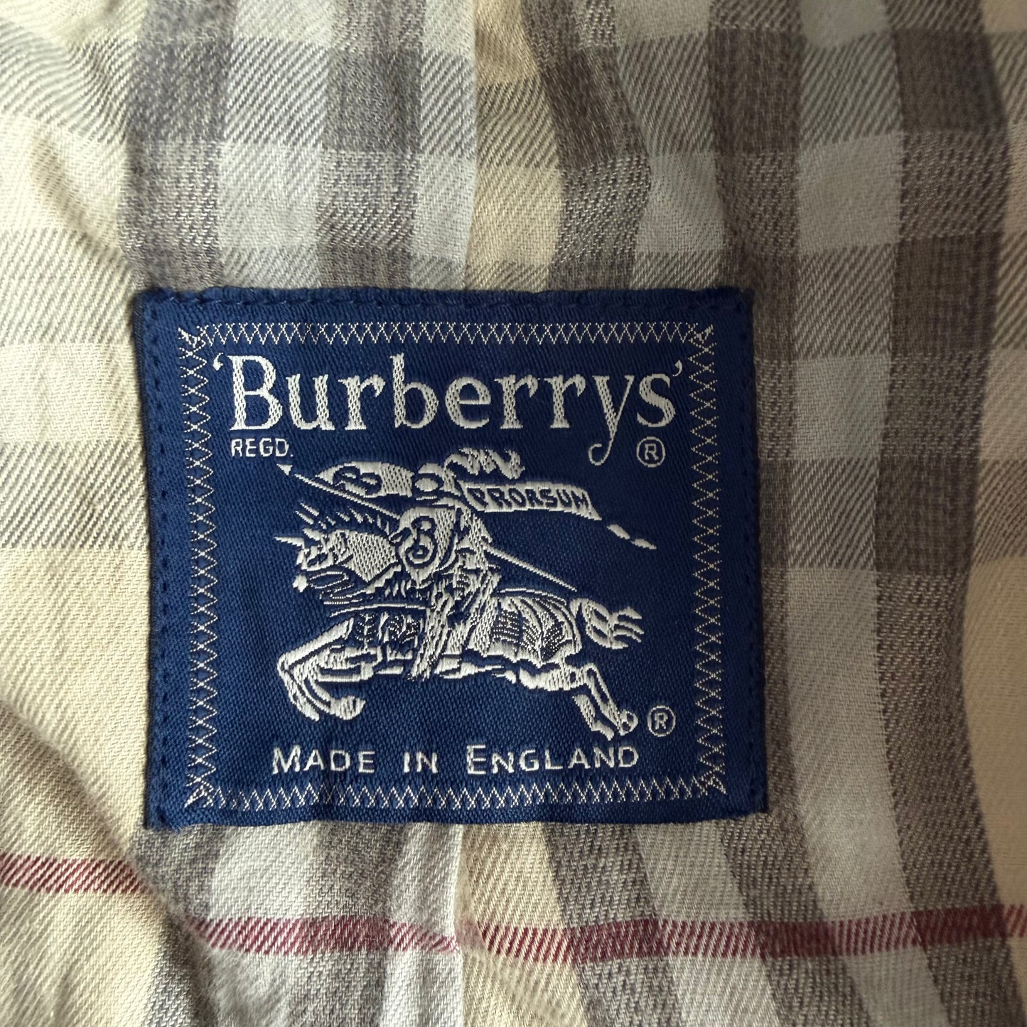 90s Burberry Double Breasted Trench Coat - L