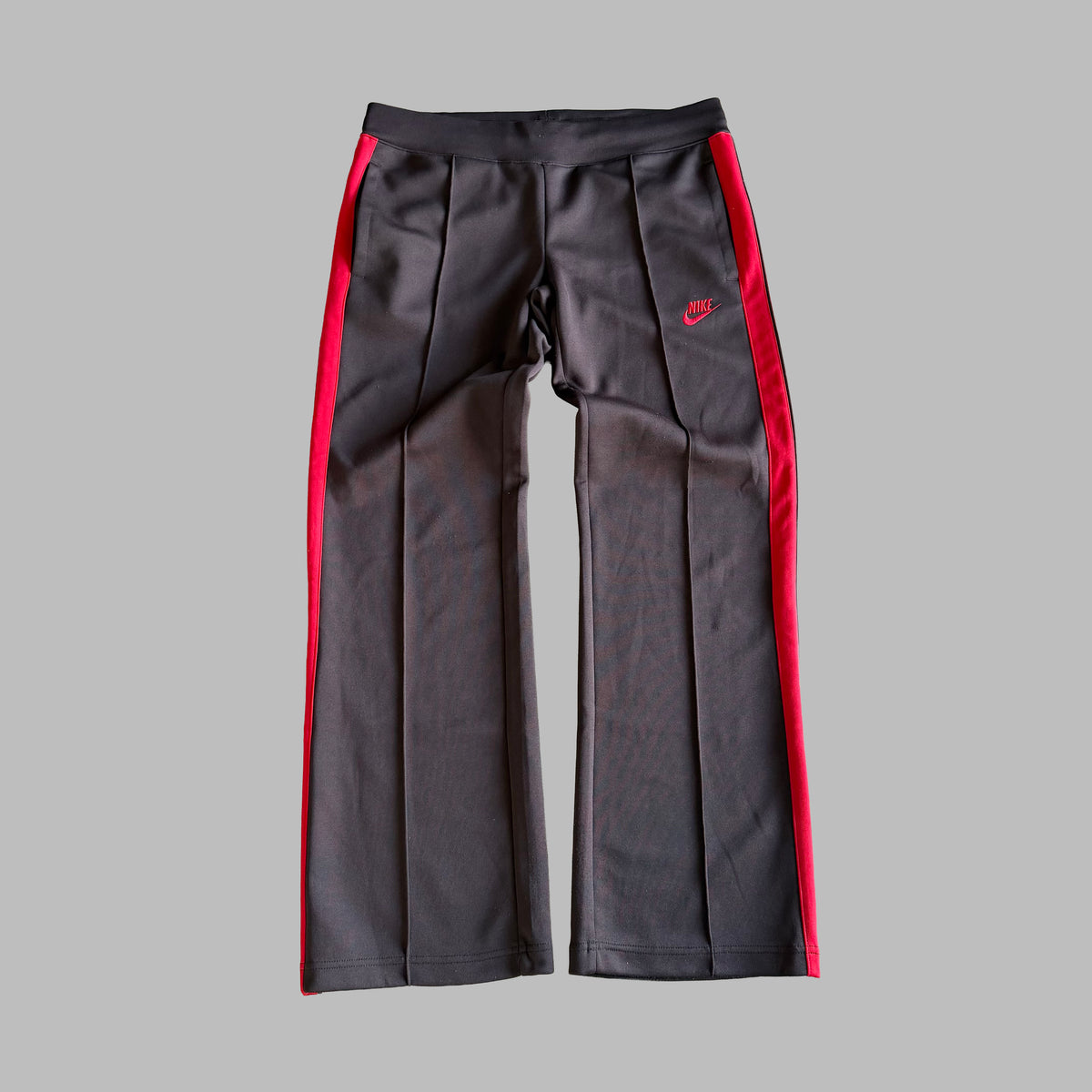 Y2K Nike Striped Active Track Pants - M