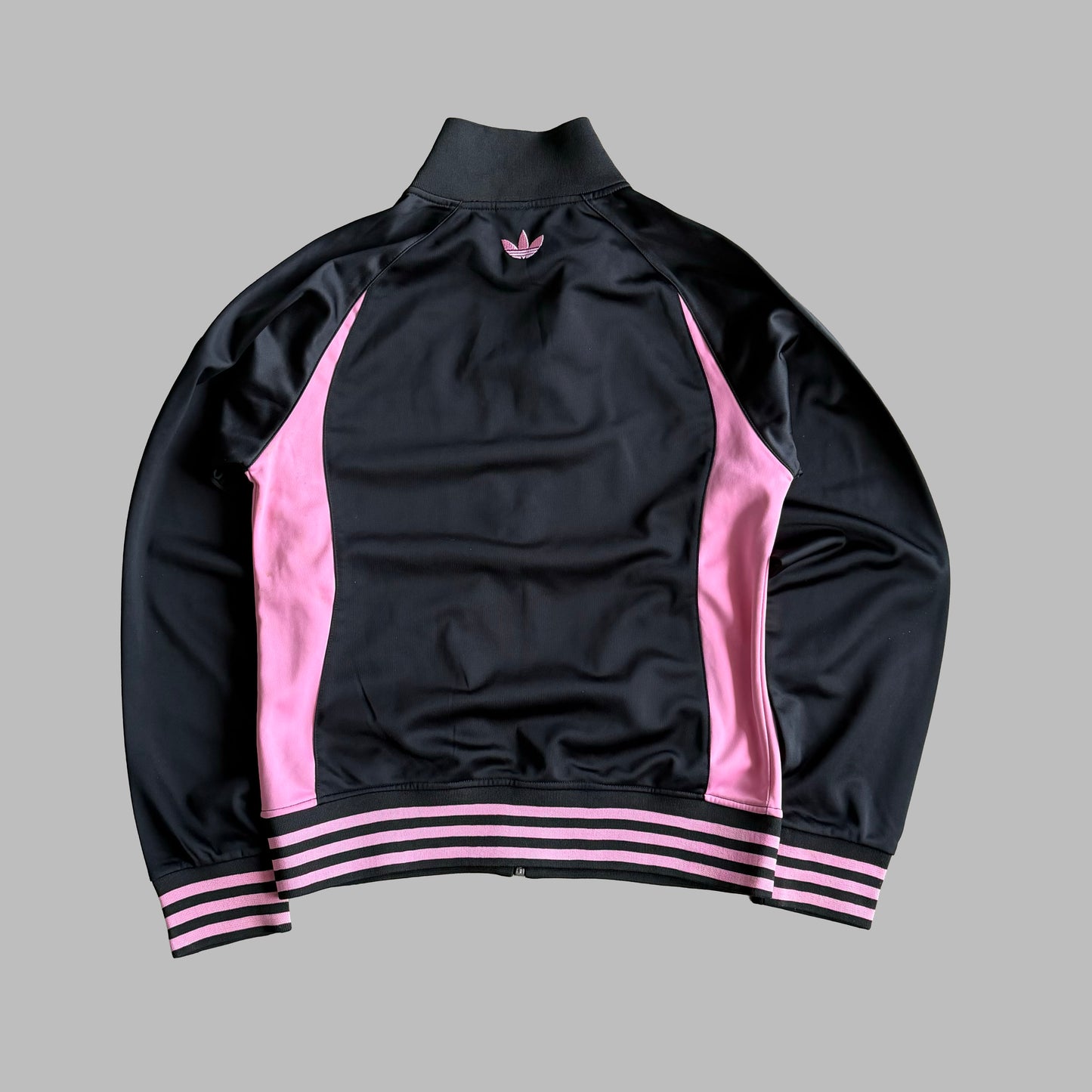 Y2K Adidas Panelled Track Jacket - M
