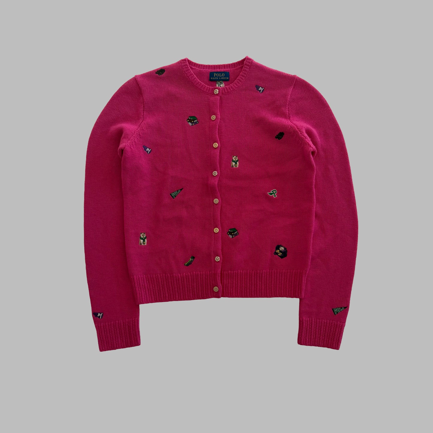Polo Ralph Lauren Embroidered Cardigan - S