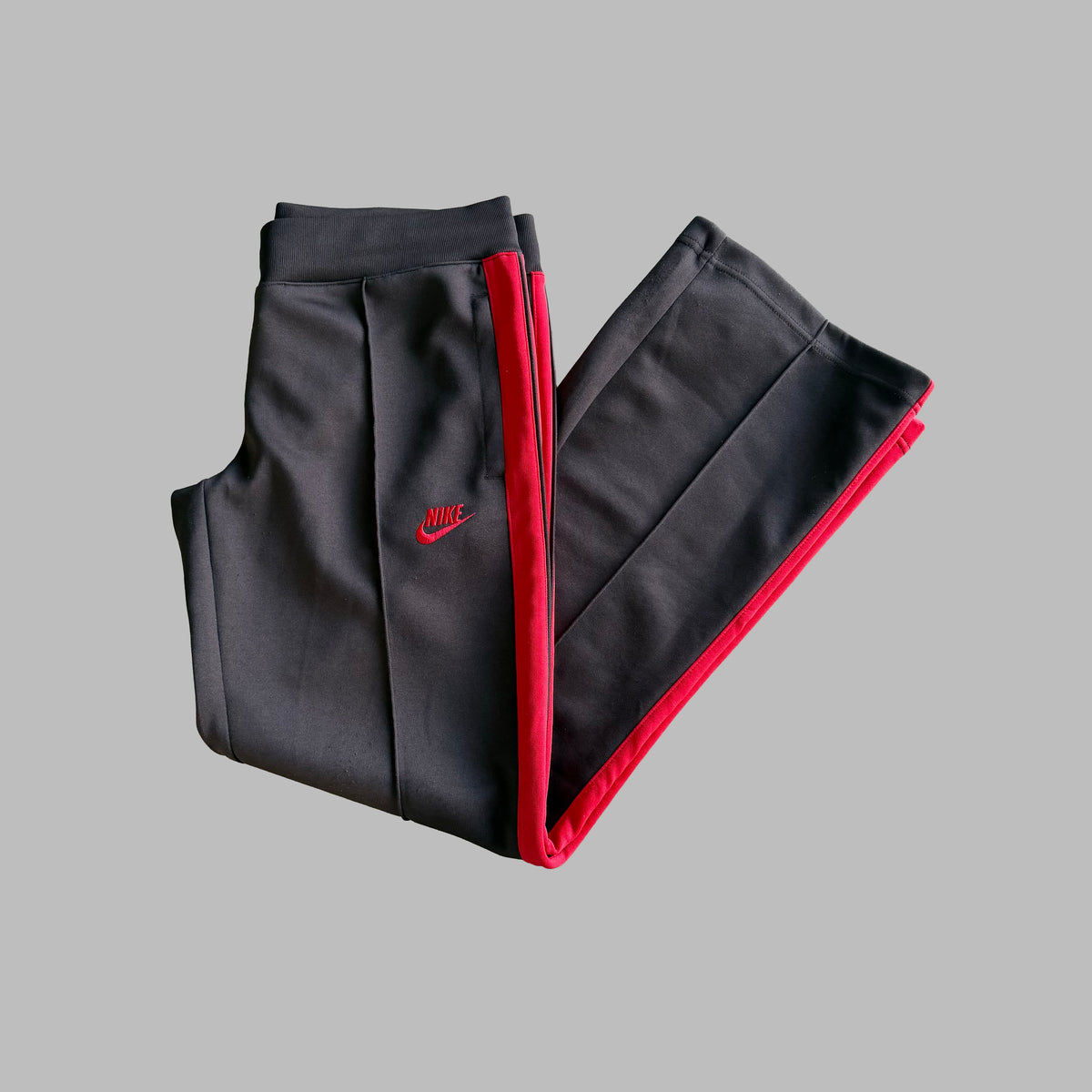 Y2K Nike Striped Active Track Pants - M
