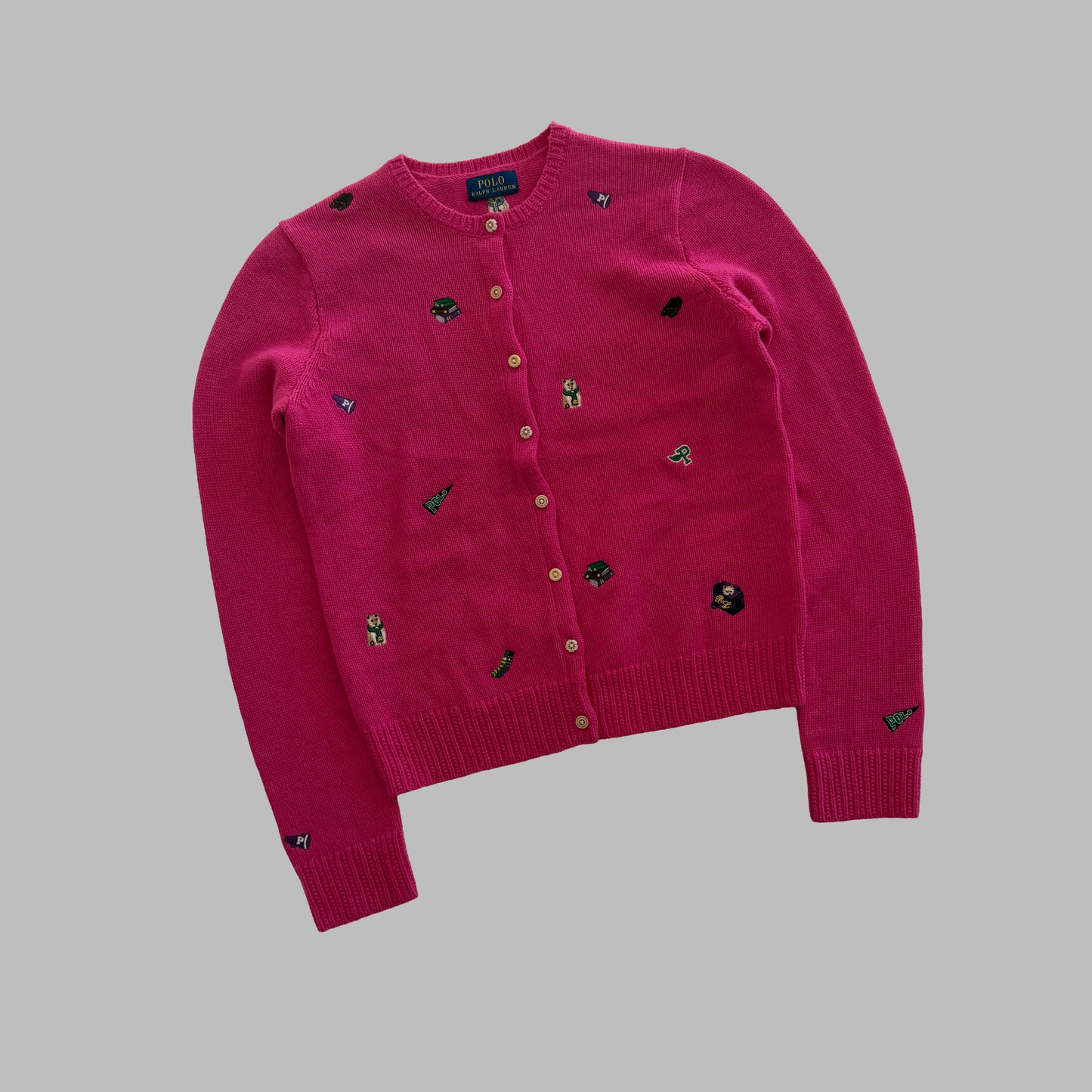 Polo Ralph Lauren Embroidered Cardigan - S