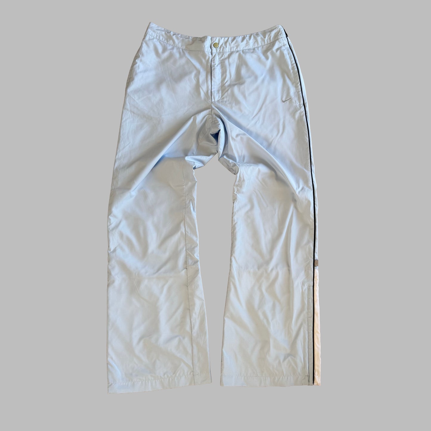 Y2K Nike Striped Lightweight Track Pants - M
