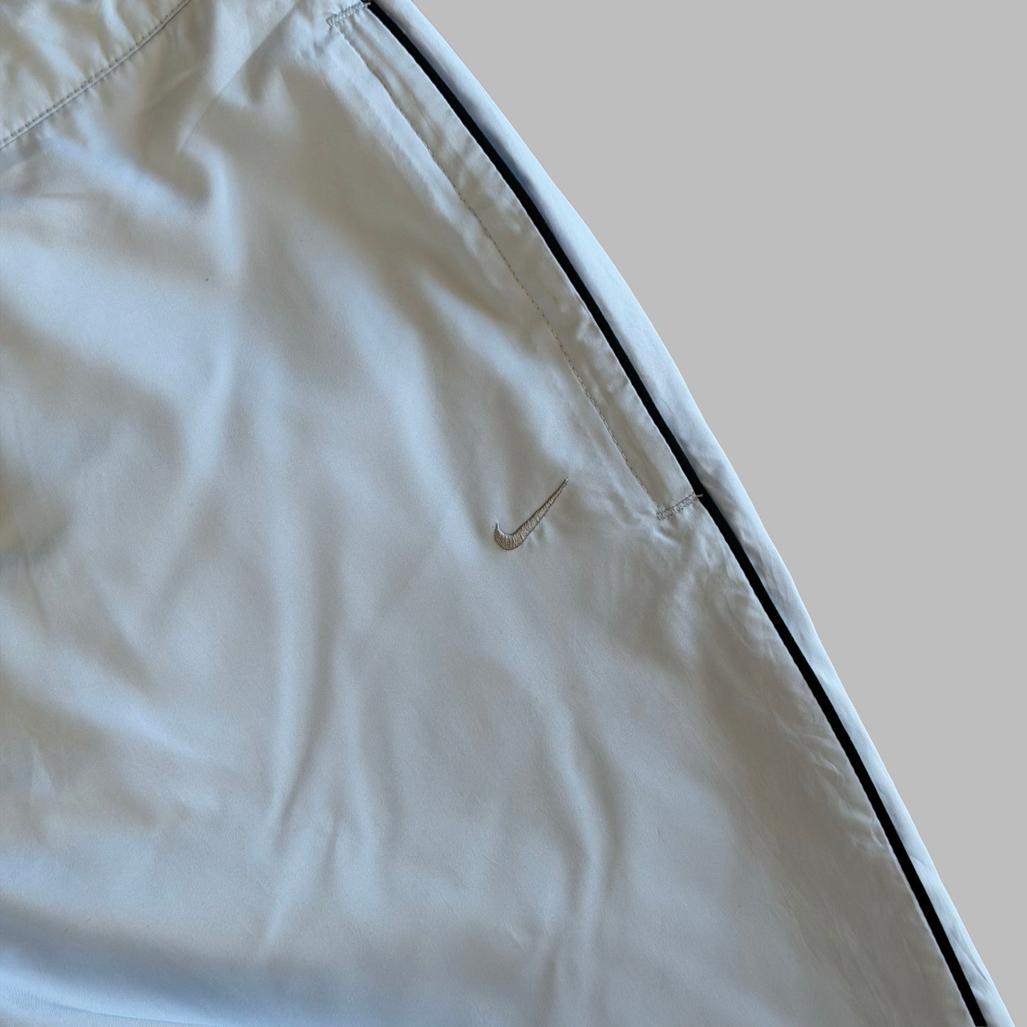 Y2K Nike Striped Lightweight Track Pants - M