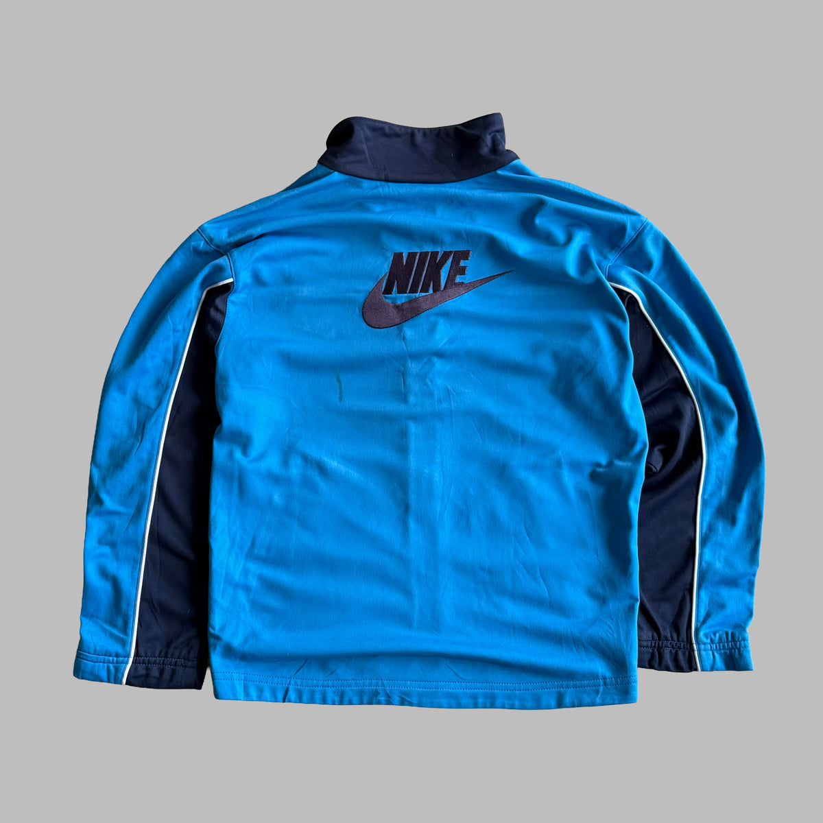 Y2K Nike Panelled Track Jacket - L