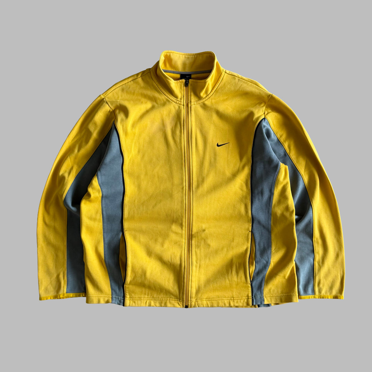 Y2K Nike Panelled Track Jacket - L