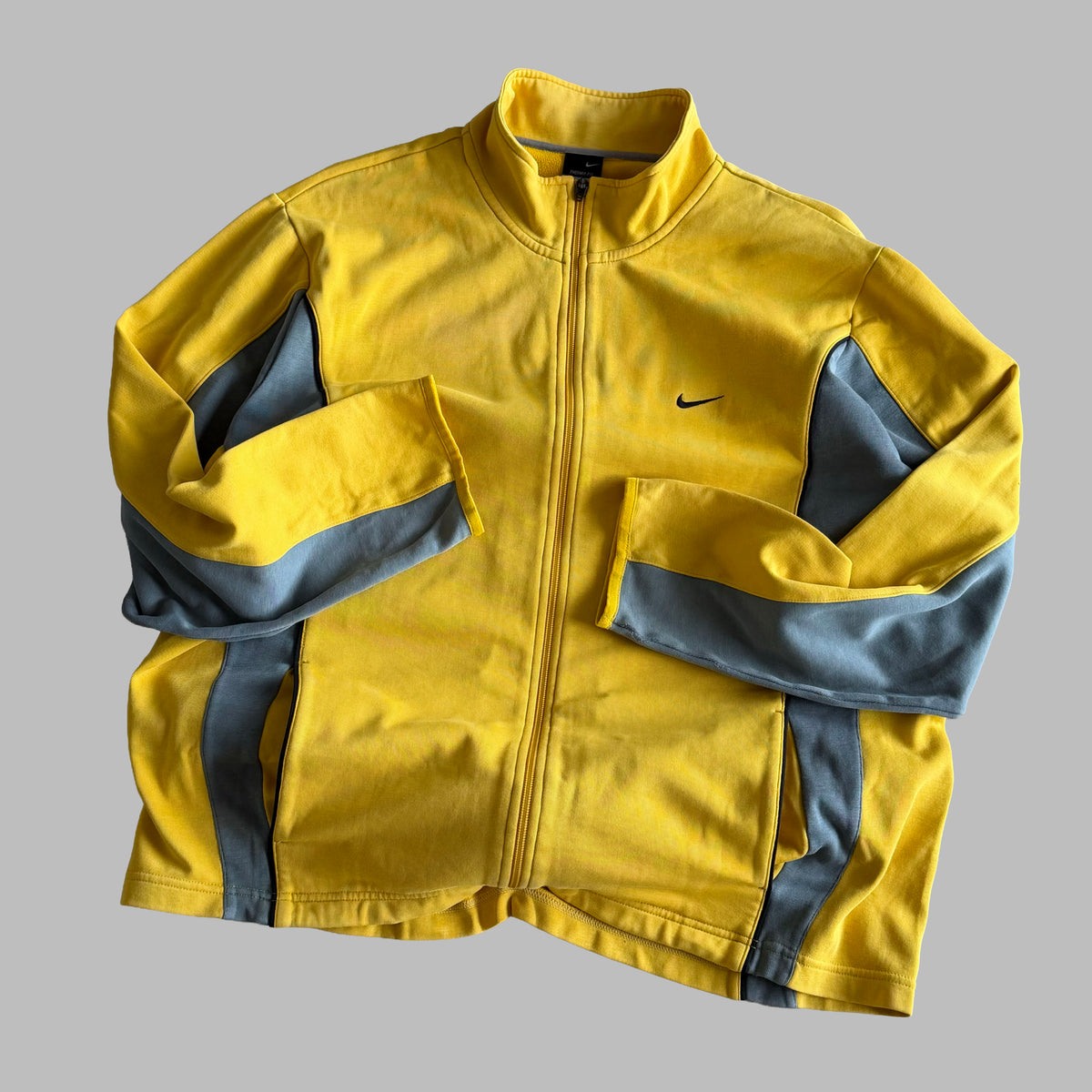 Y2K Nike Panelled Track Jacket - L
