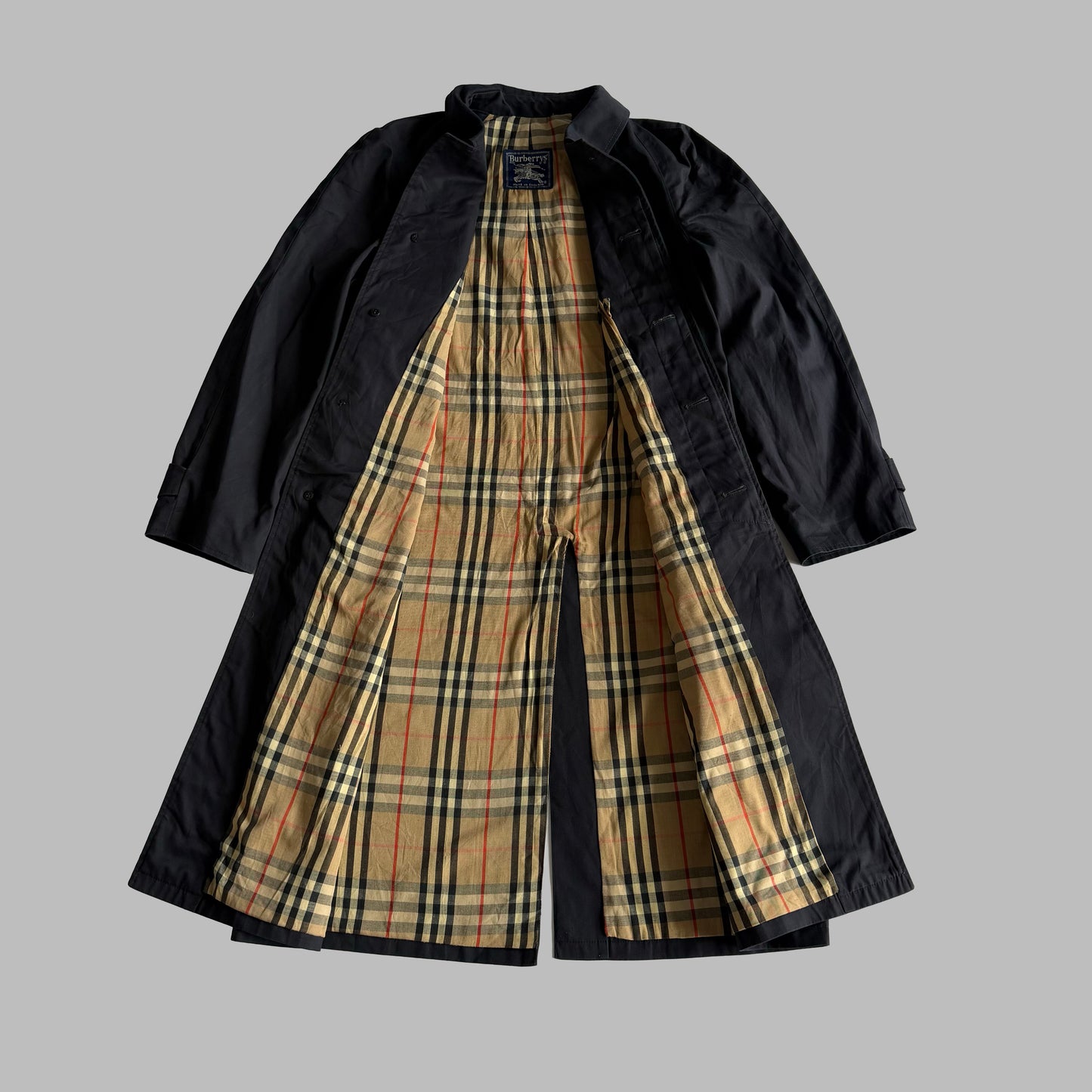 90s Burberry Trench Coat - M
