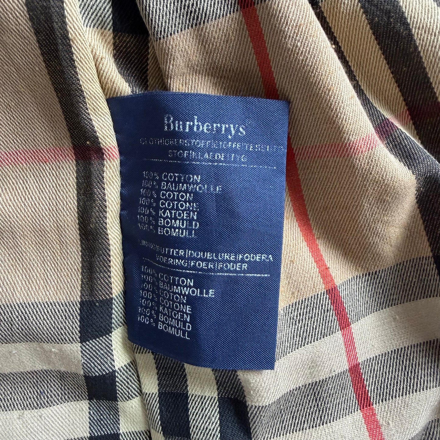 90s Burberry Trench Coat - M