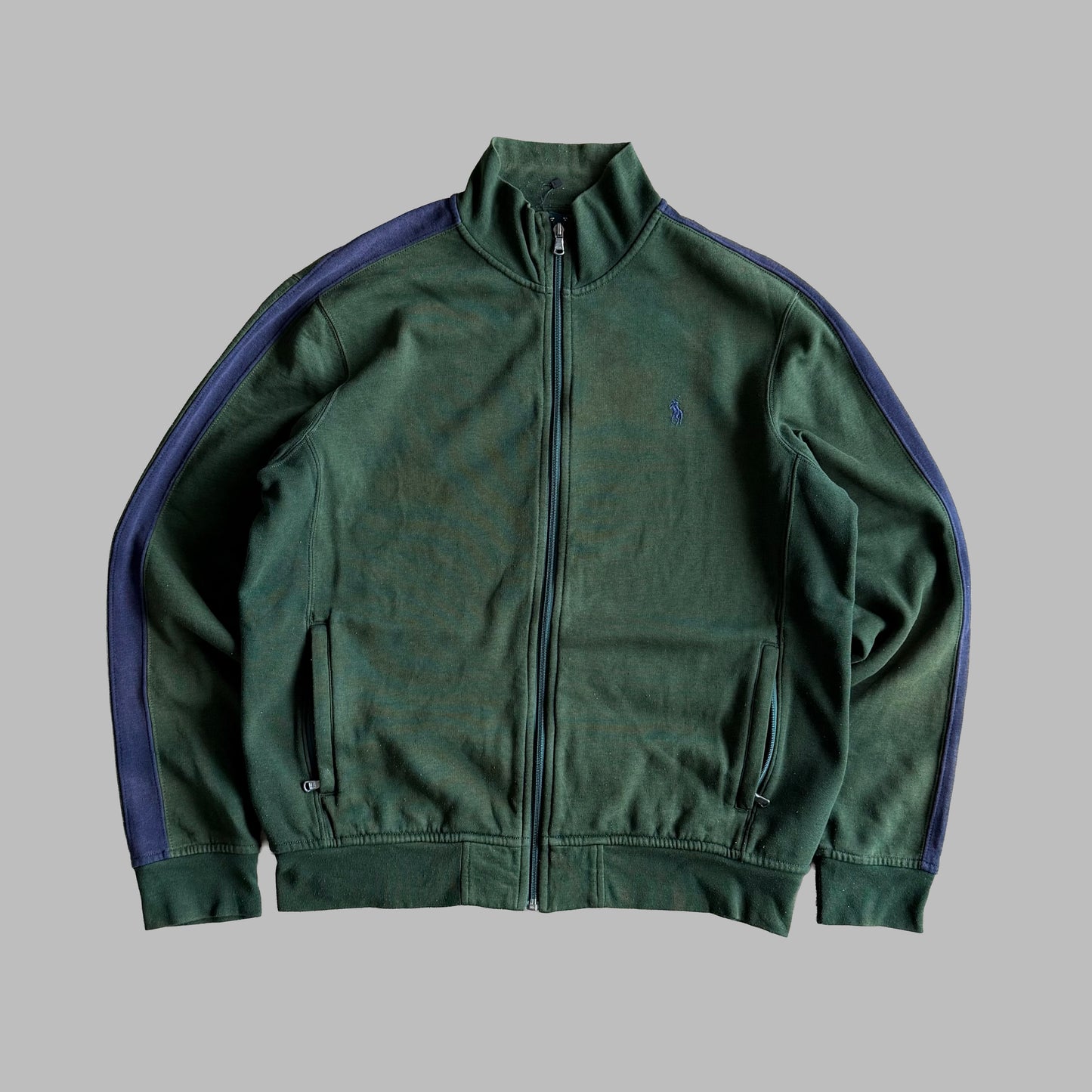 90s Polo Ralph Lauren Striped Heavyweight Jacket - L