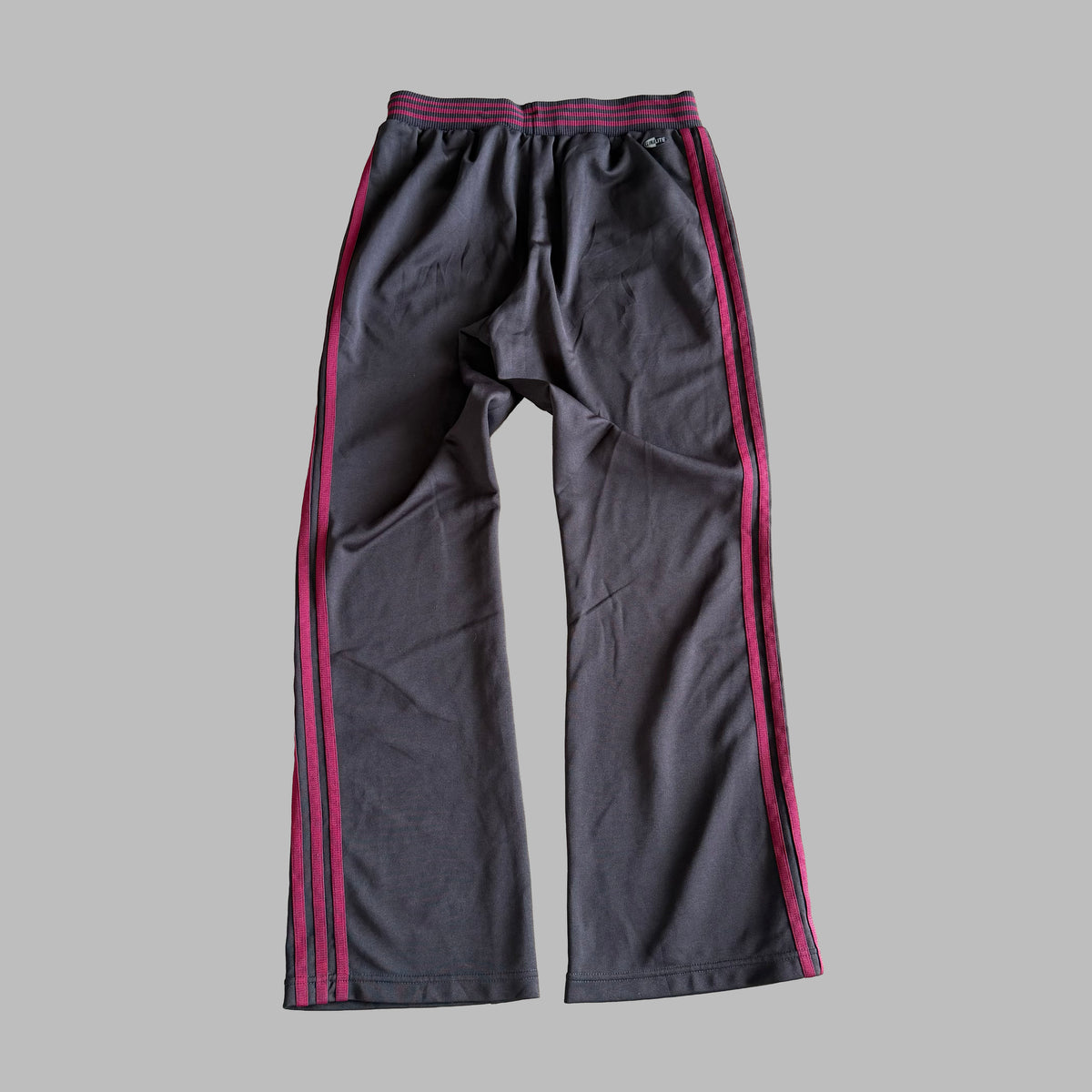 Y2K Adidas Three Stripe Active Track Pants - S