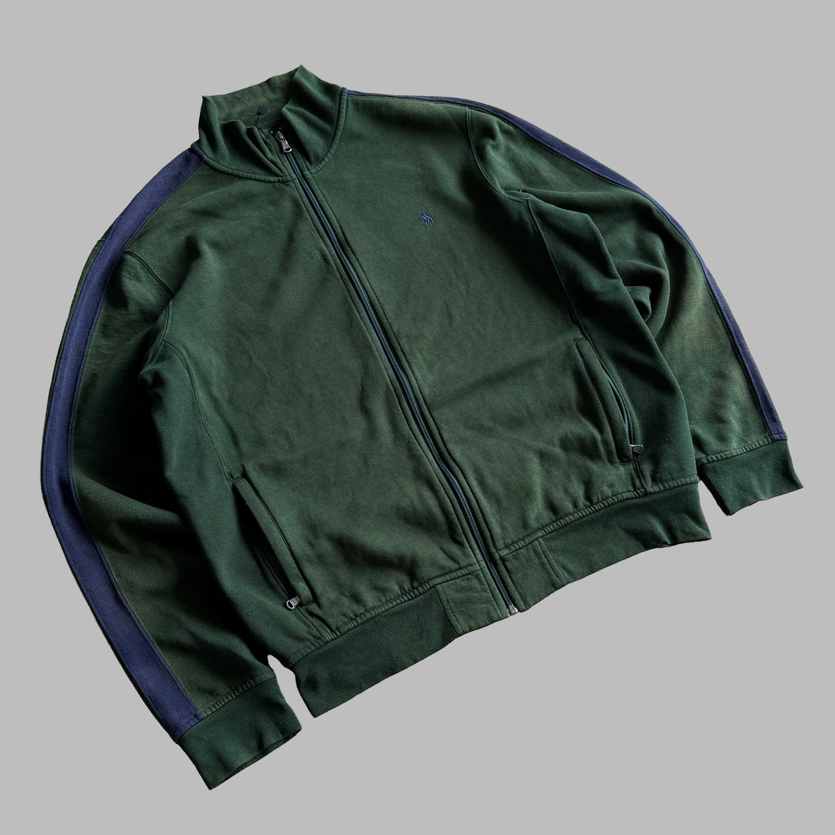 90s Polo Ralph Lauren Striped Heavyweight Jacket - L