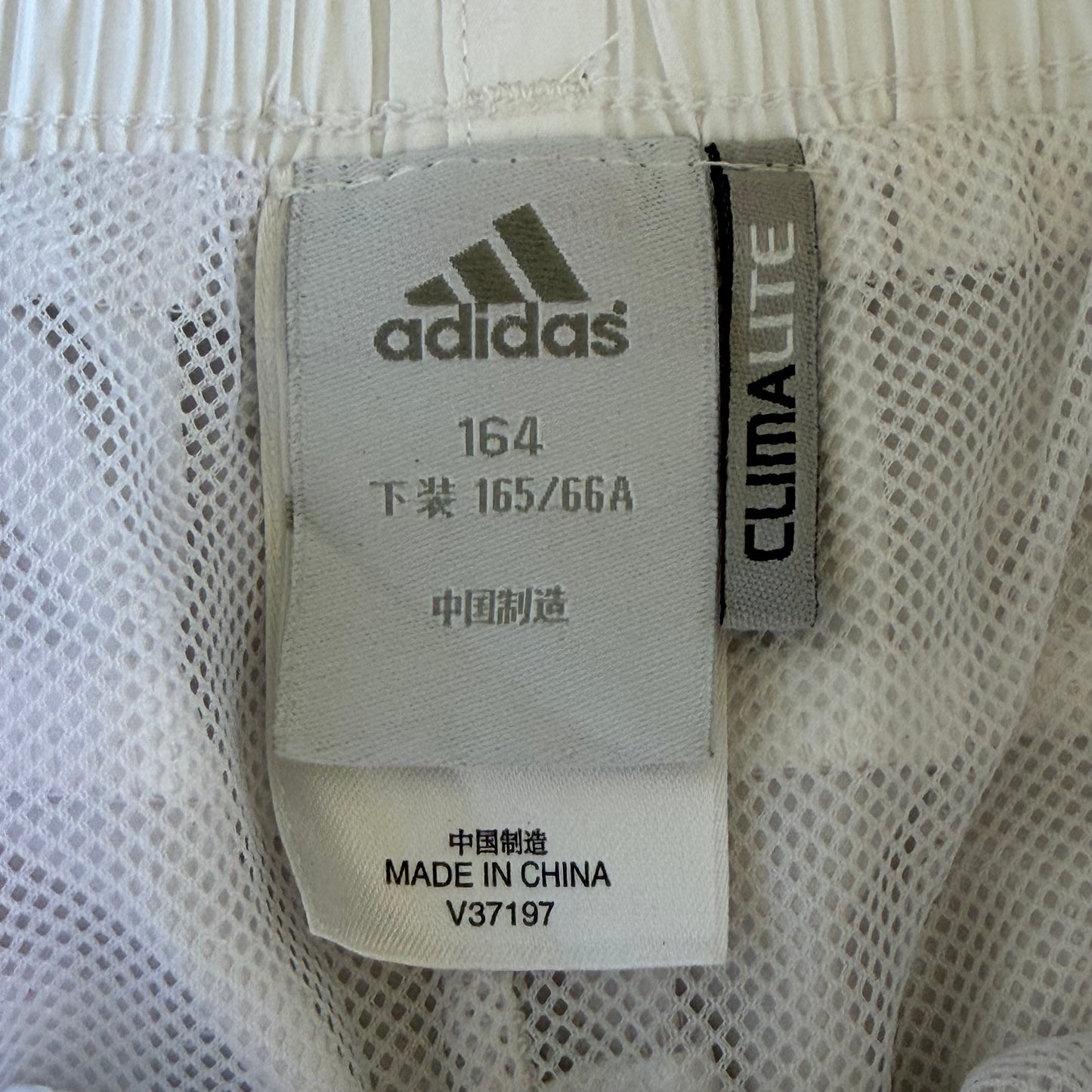 Y2K Adidas Three Stripe Track Capris - S