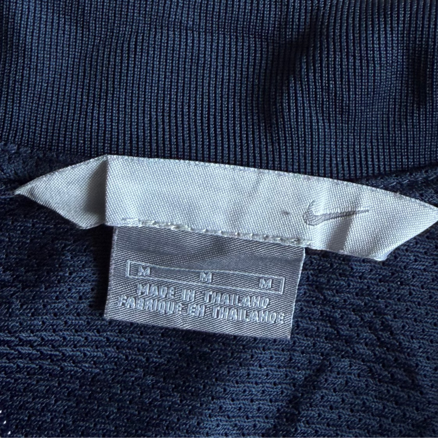 Y2K Nike Striped Lightweight Track Jacket - M