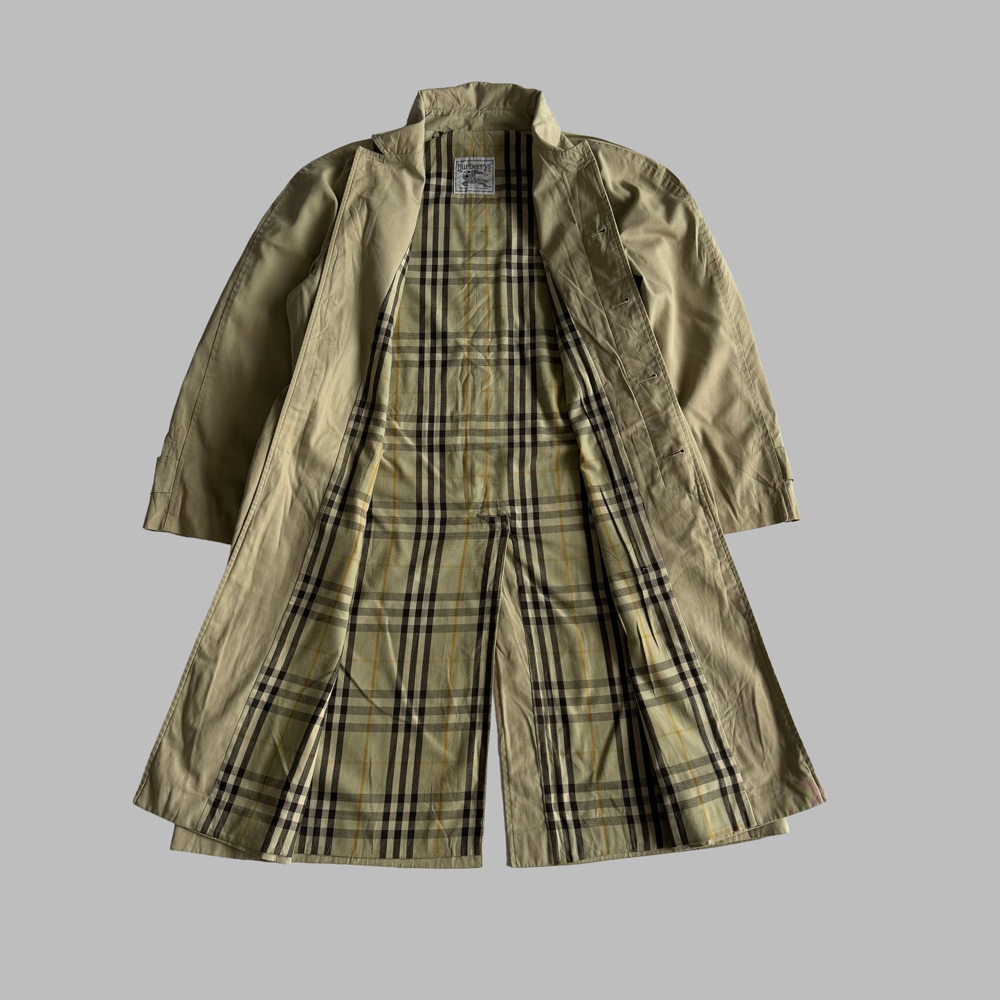 90s Burberry Trench Coat - M