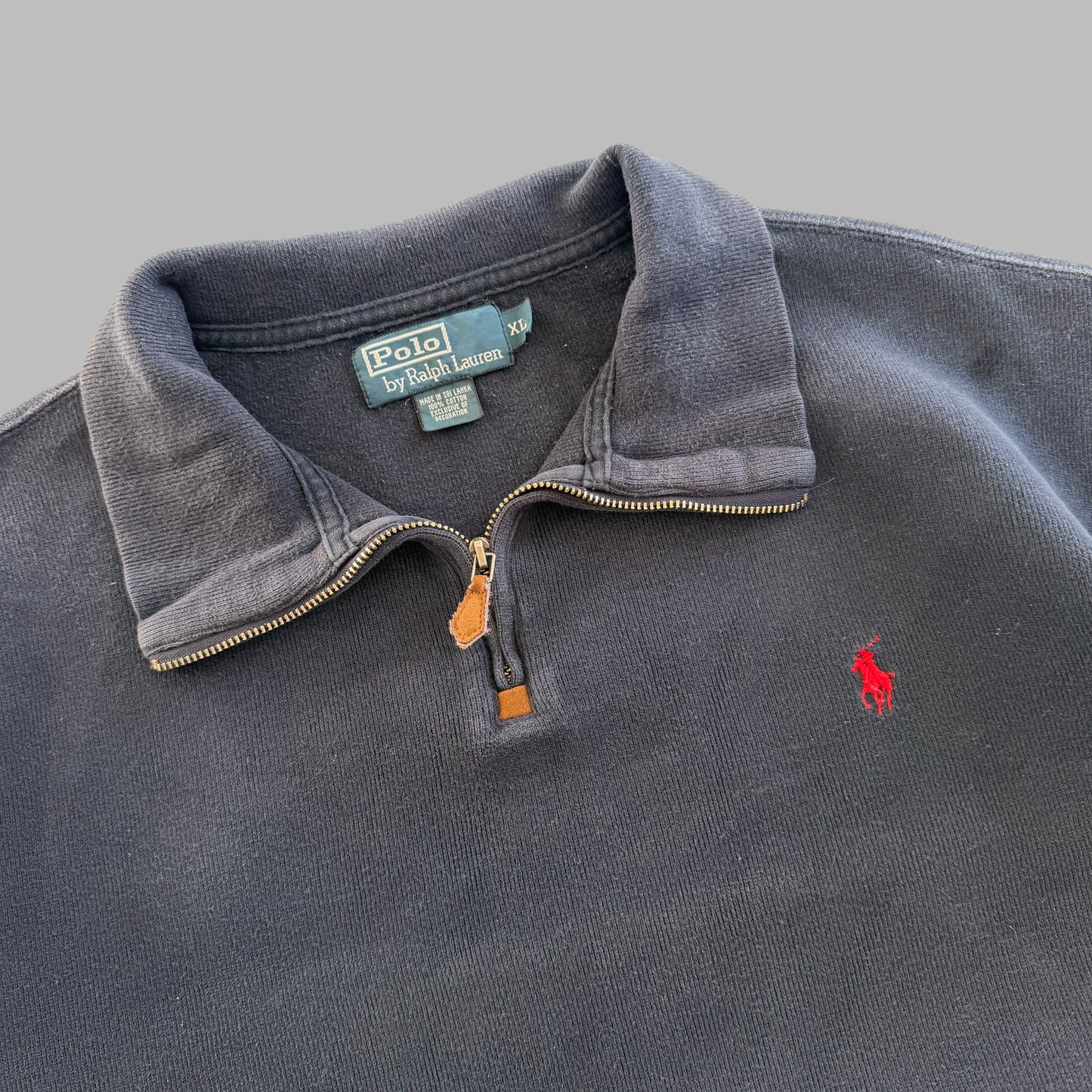 90s Polo Ralph Lauren Quarter Zip - XL