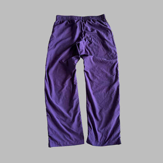 Y2K Nike Striped Straight Leg Track Pants - S