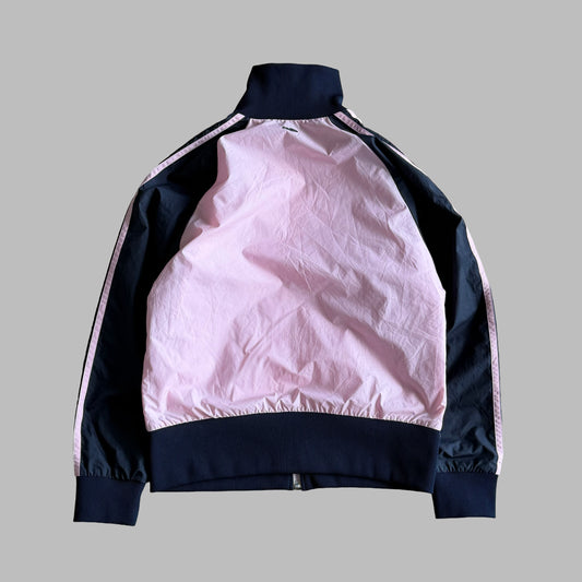 Y2K Adidas Three Stripe Track Jacket - M