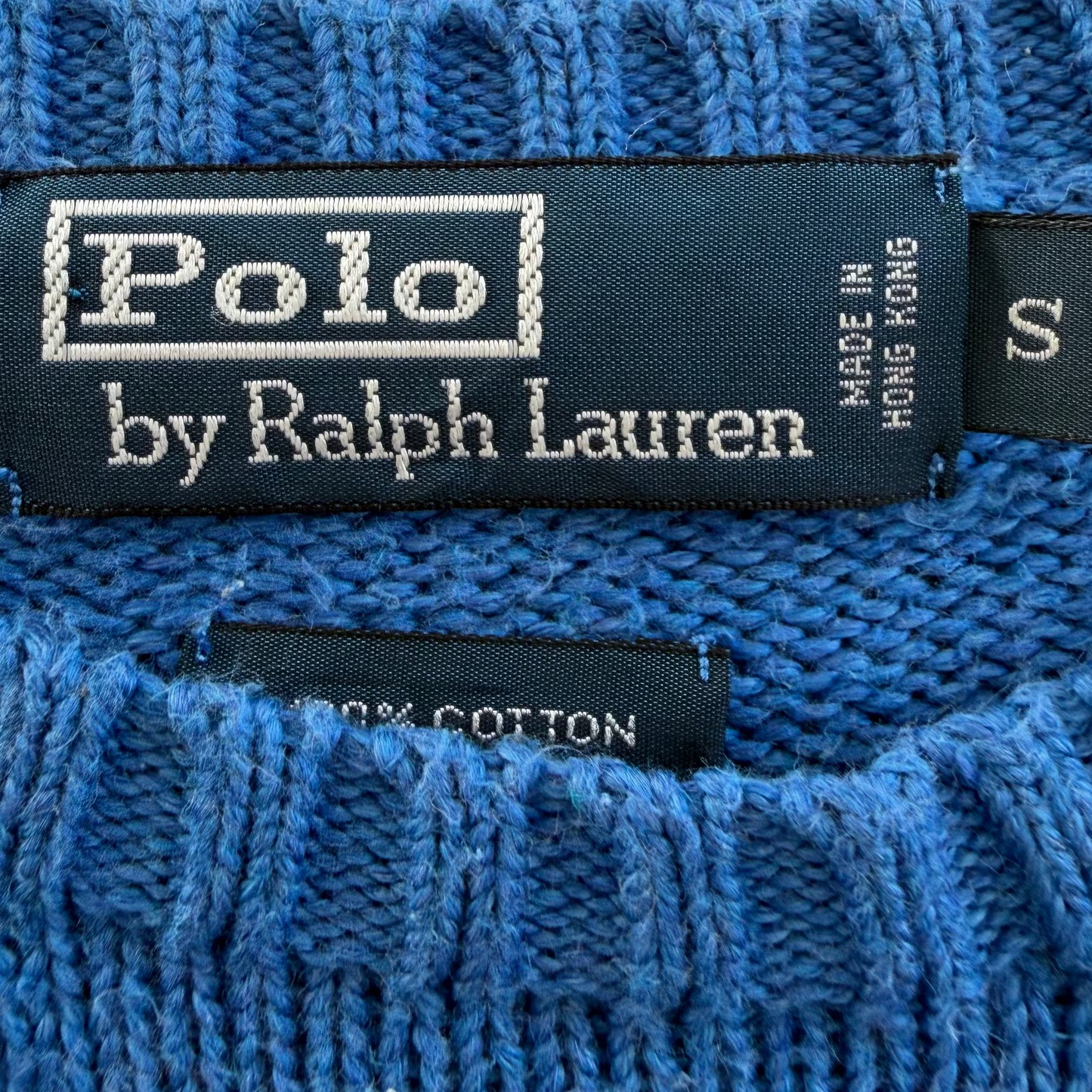 90s Polo Ralph Lauren Heavy Knit - S