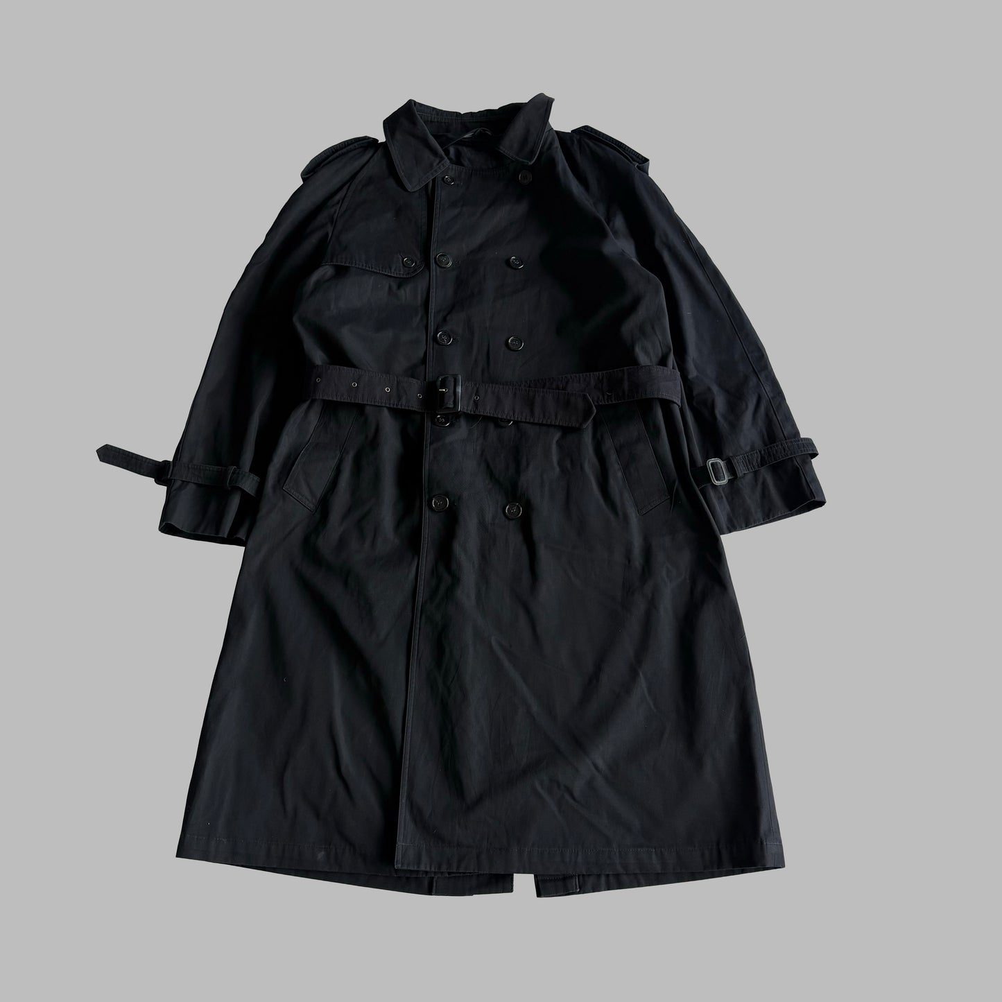 90s Burberry Double Breasted Trench Coat - L