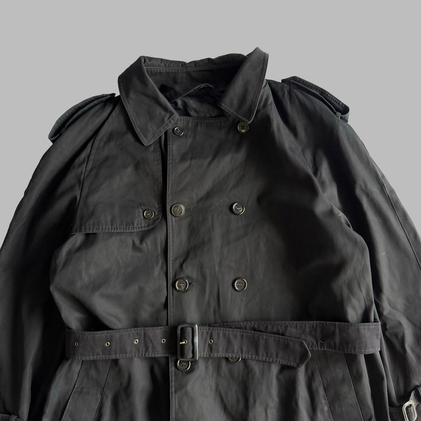 90s Burberry Double Breasted Trench Coat - L