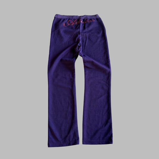 Y2K Adidas Straight Leg Track Pants - S