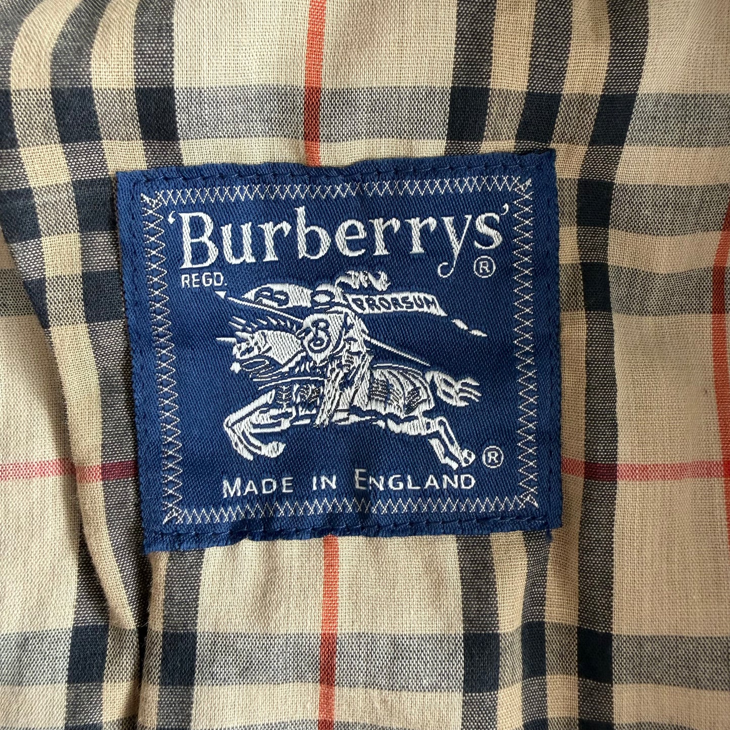 90s Burberry Double Breasted Trench Coat - L
