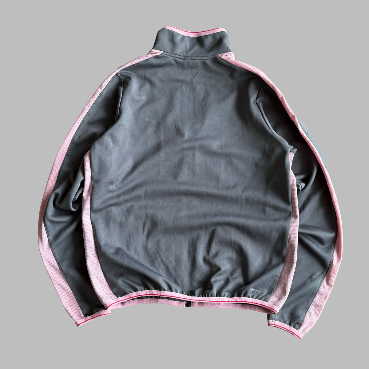 Y2K Nike Panelled Lightweight Track Jacket - M