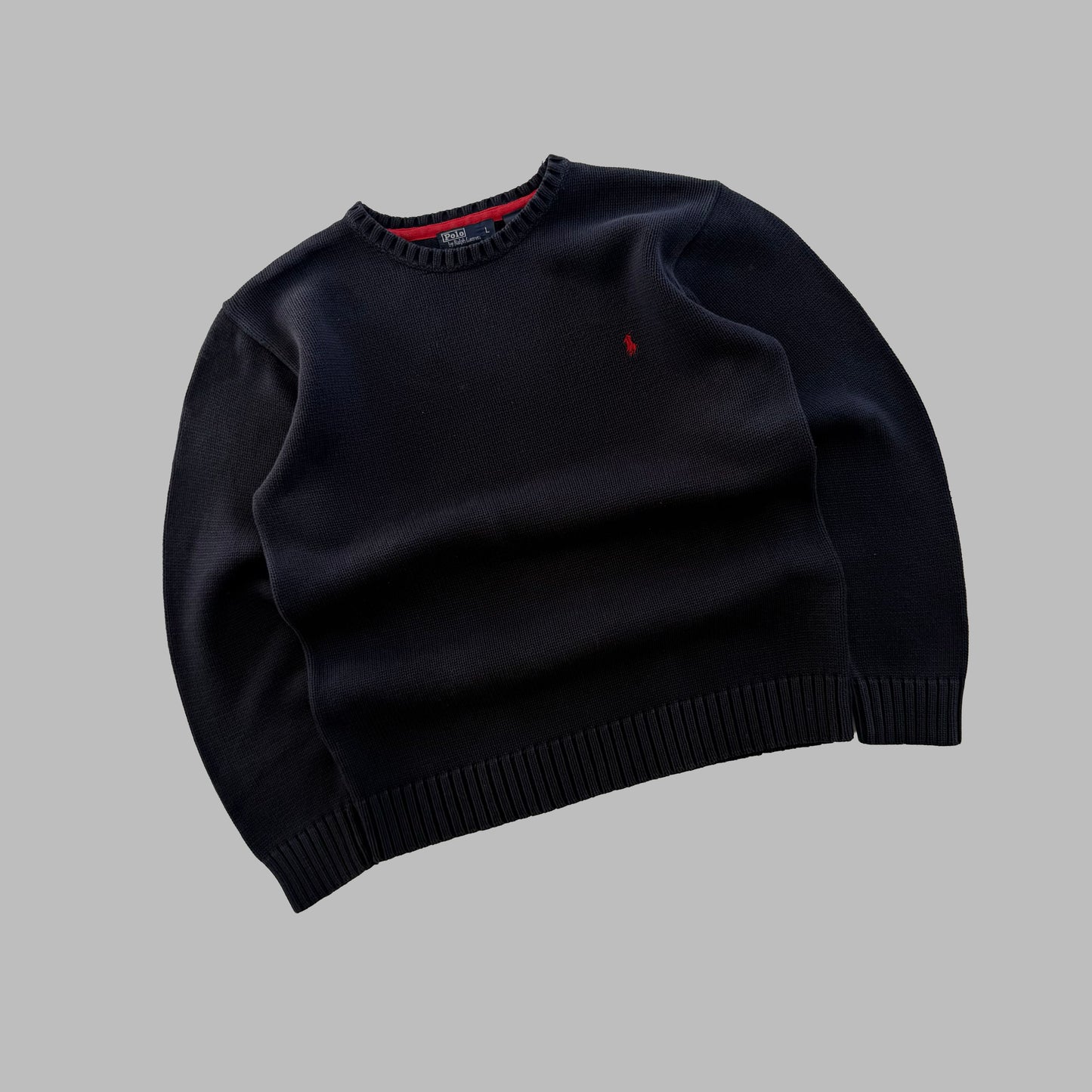 90s Polo Ralph Lauren Heavy Knit - S