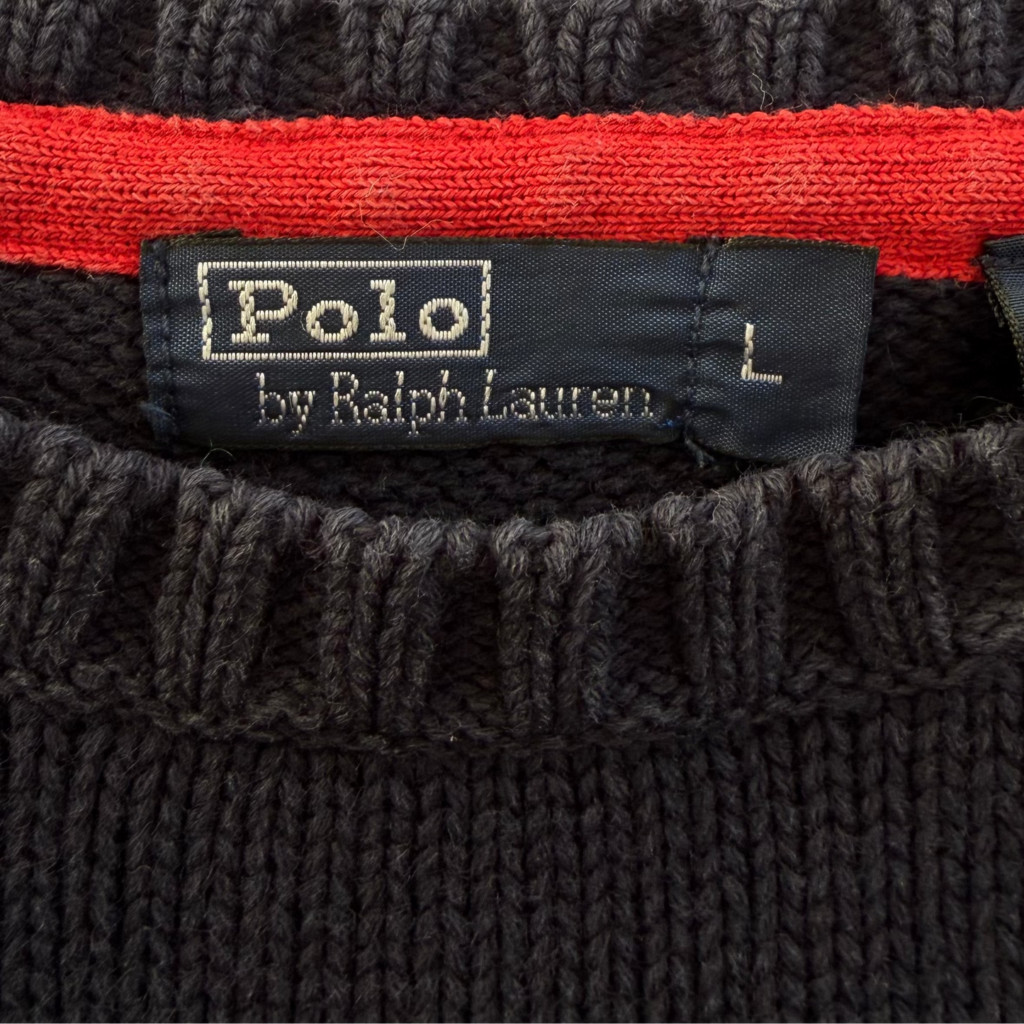 90s Polo Ralph Lauren Heavy Knit - S