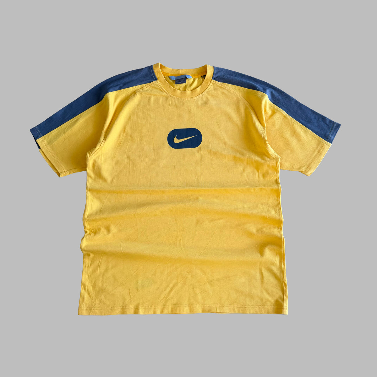 Y2K Nike Panelled Heavyweight Tee - L