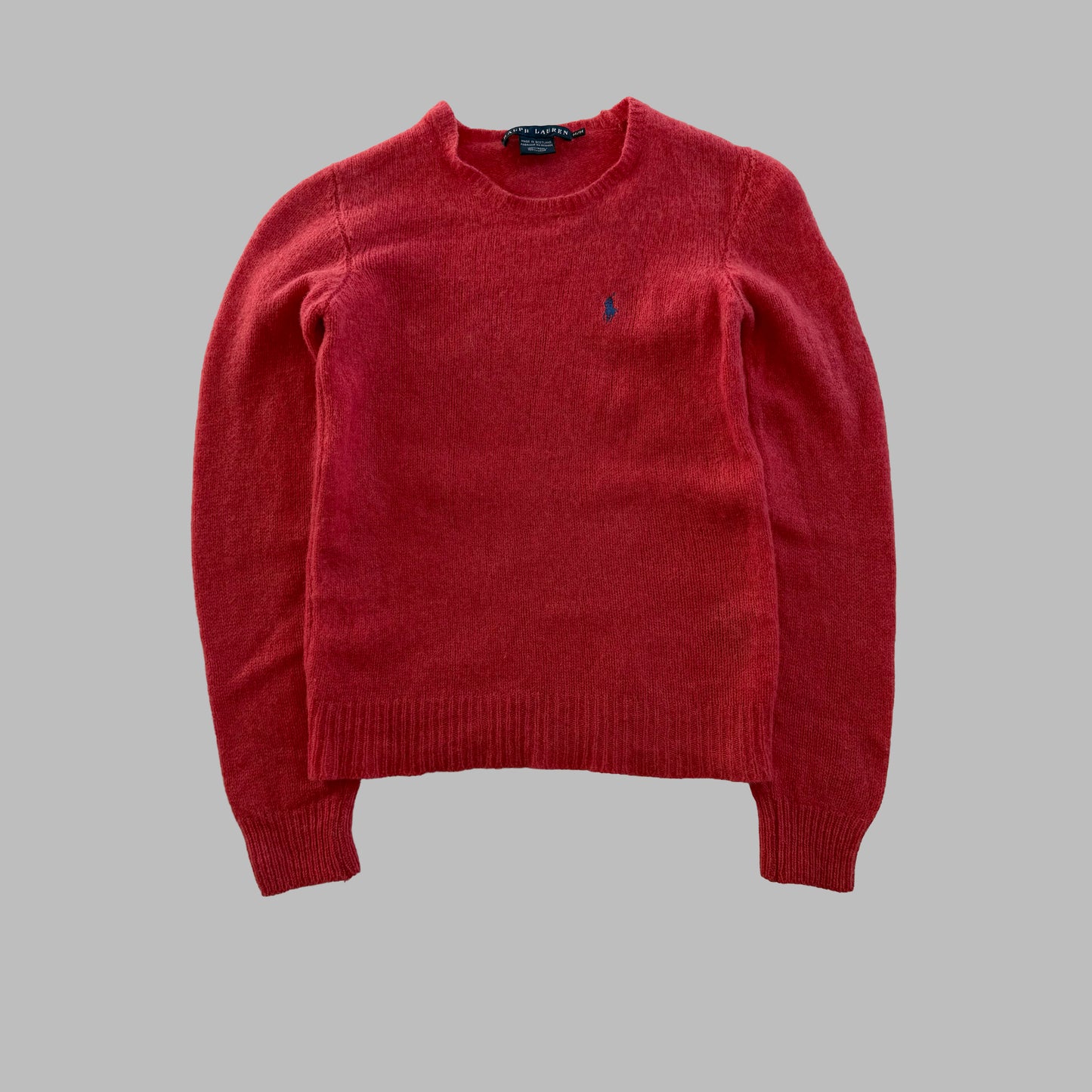 Y2K Polo Ralph Lauren Wool Heavy Knit - XS