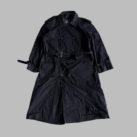 90s Burberry Double Breasted Trench Coat - M