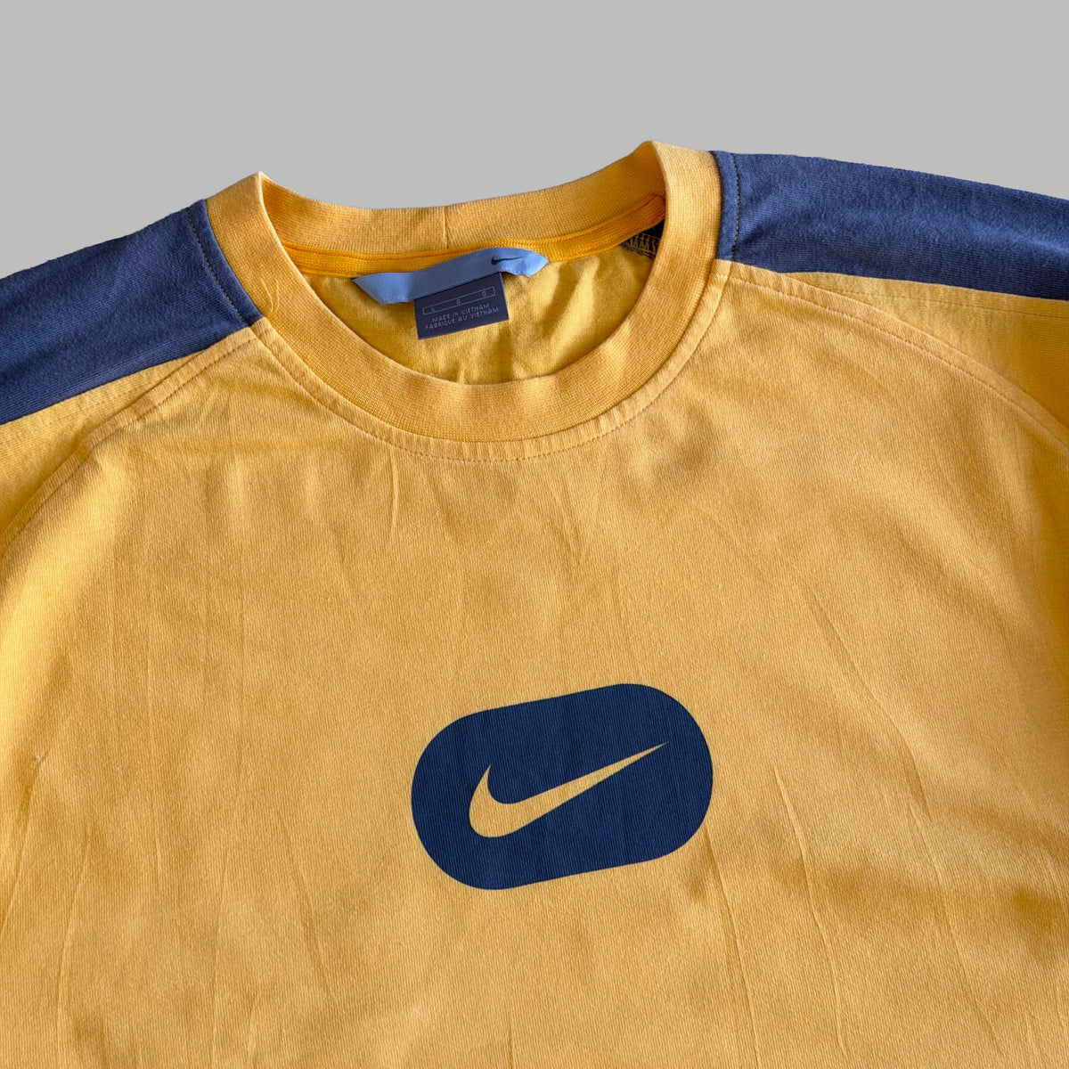 Y2K Nike Panelled Heavyweight Tee - L
