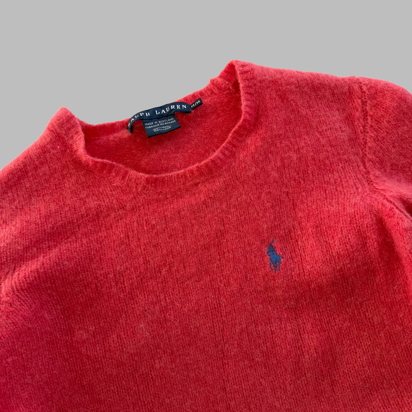 Y2K Polo Ralph Lauren Wool Heavy Knit - XS