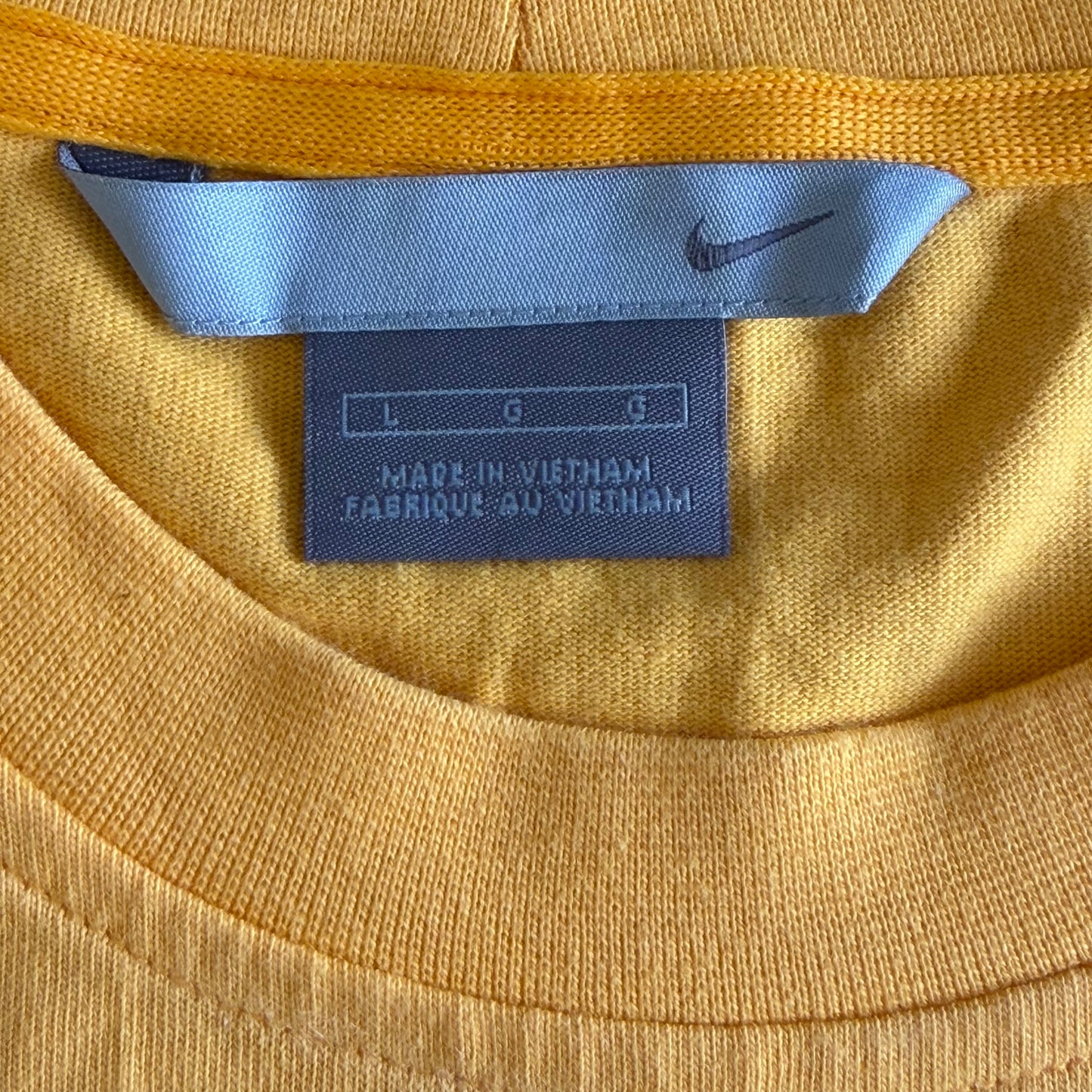 Y2K Nike Panelled Heavyweight Tee - L
