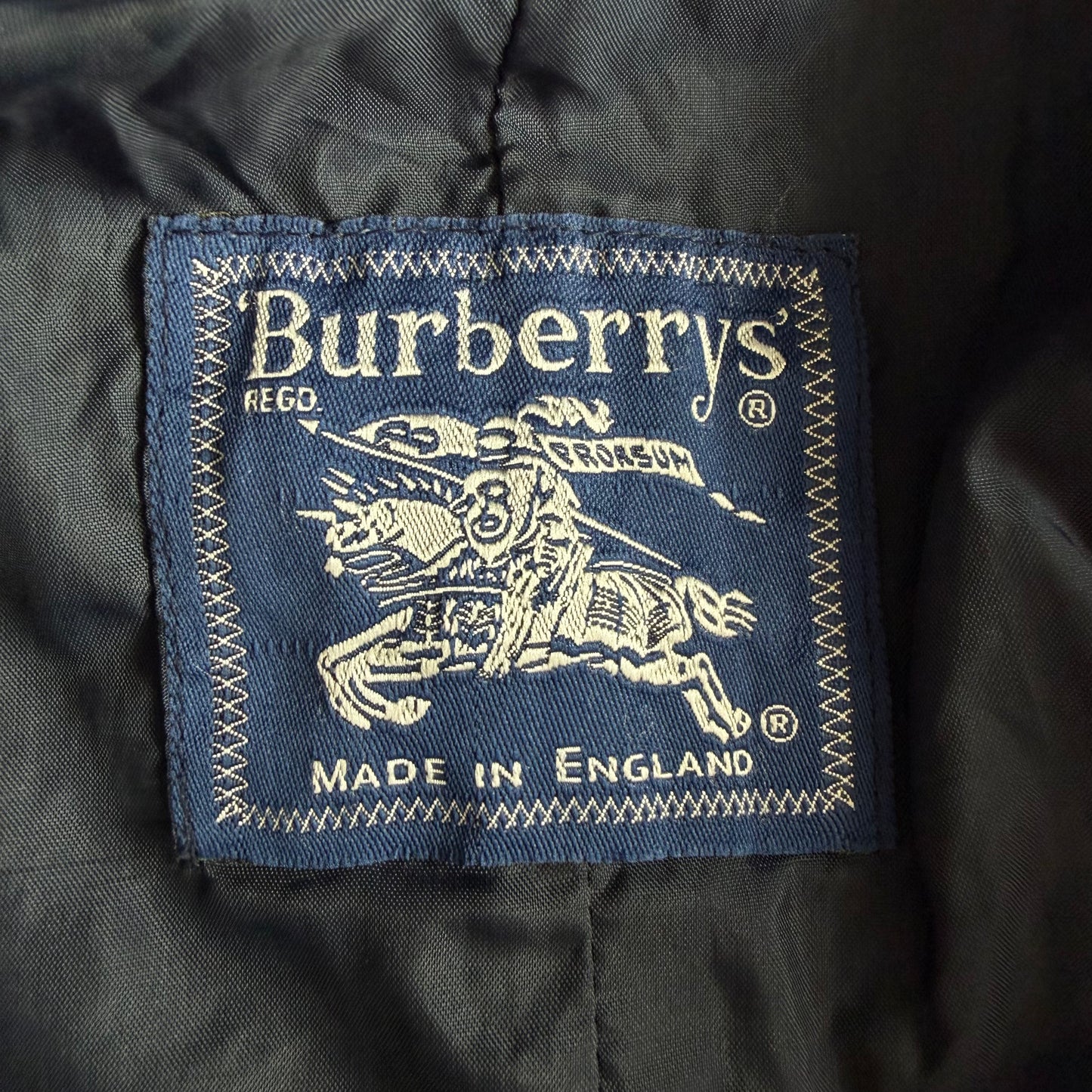 90s Burberry Double Breasted Trench Coat - M