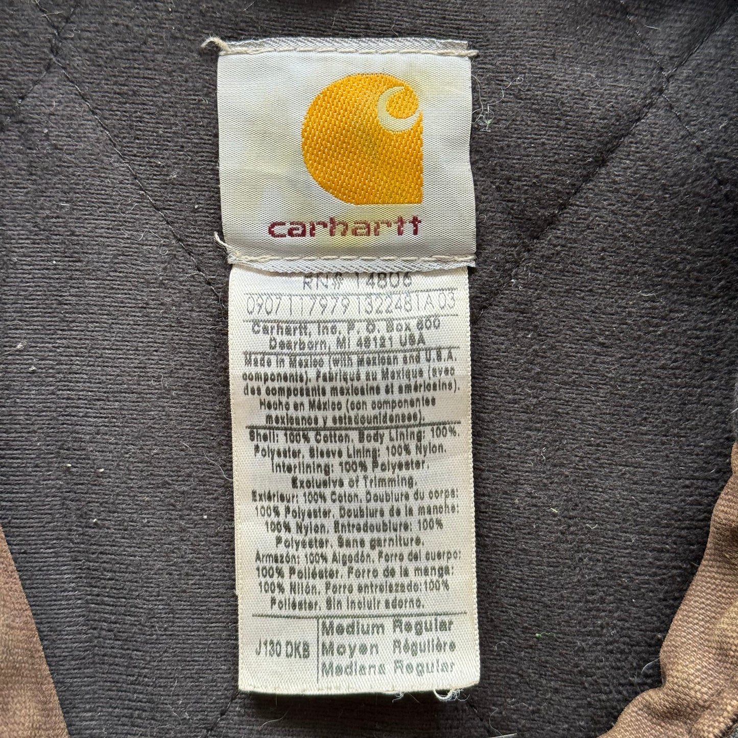 Carhartt Duck Active Jacket - Medium