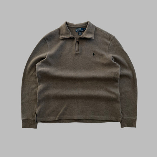 90s Polo Ralph Lauren Quarter Zip - L