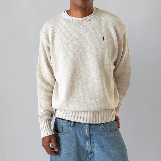 90s Polo Ralph Lauren Heavy Knit - XL