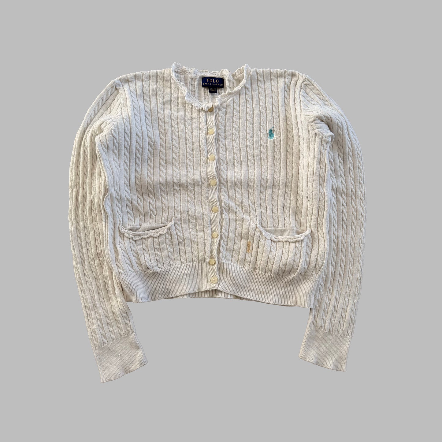 Polo Ralph Lauren Cable Knit Cardigan - XS