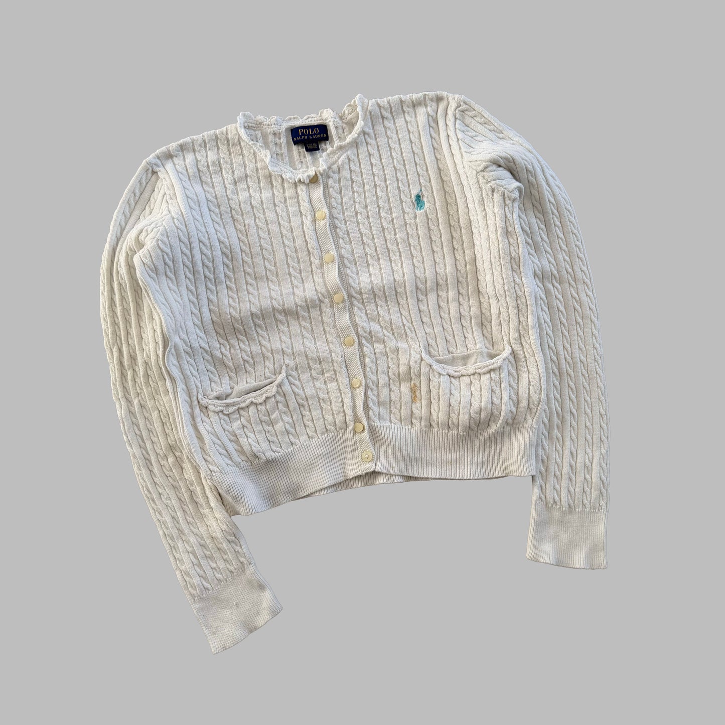 Polo Ralph Lauren Cable Knit Cardigan - XS